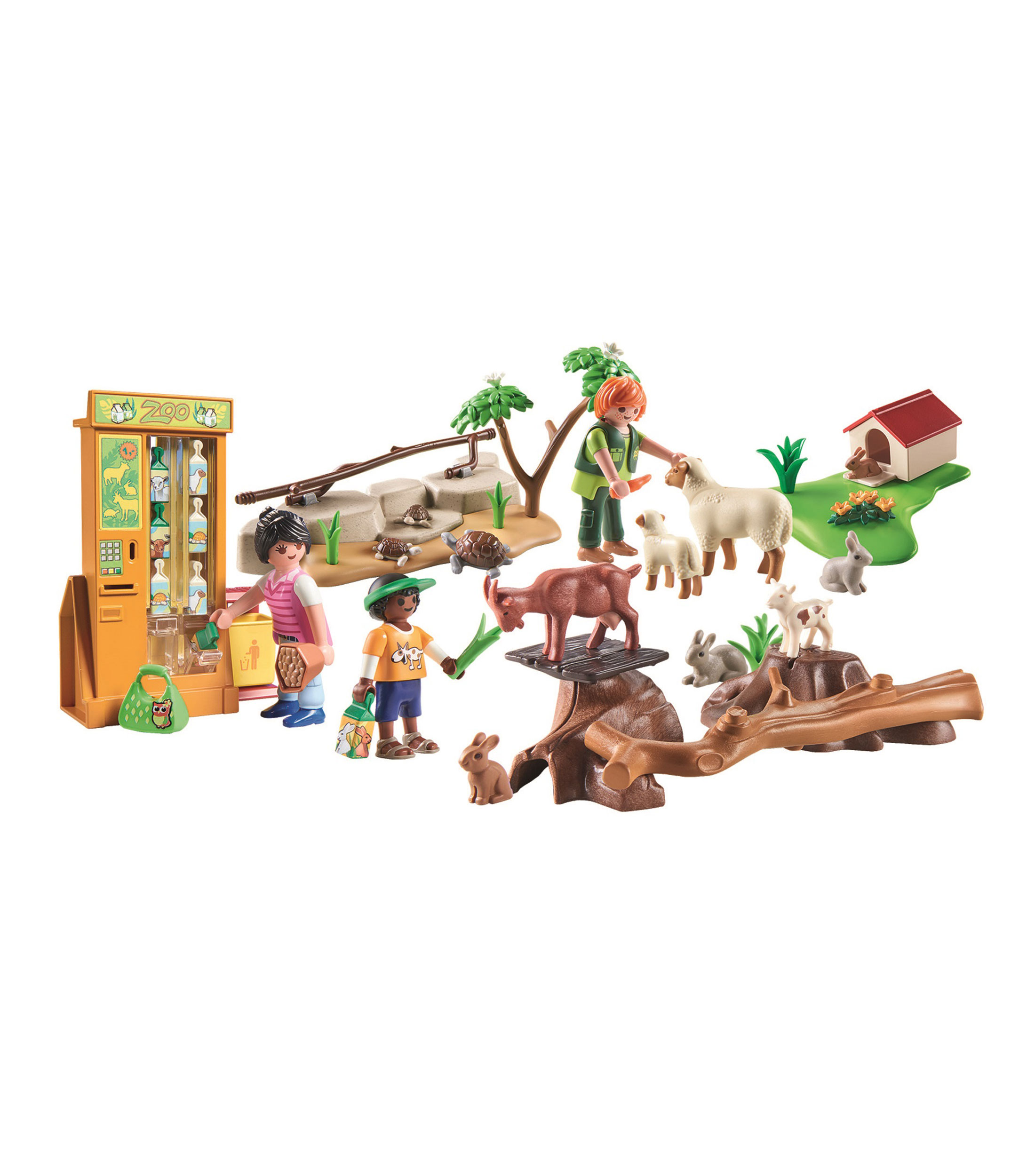 Zoo PLAYMOBIL Complet – Animaux, Personnages Et éléments – Vintage
