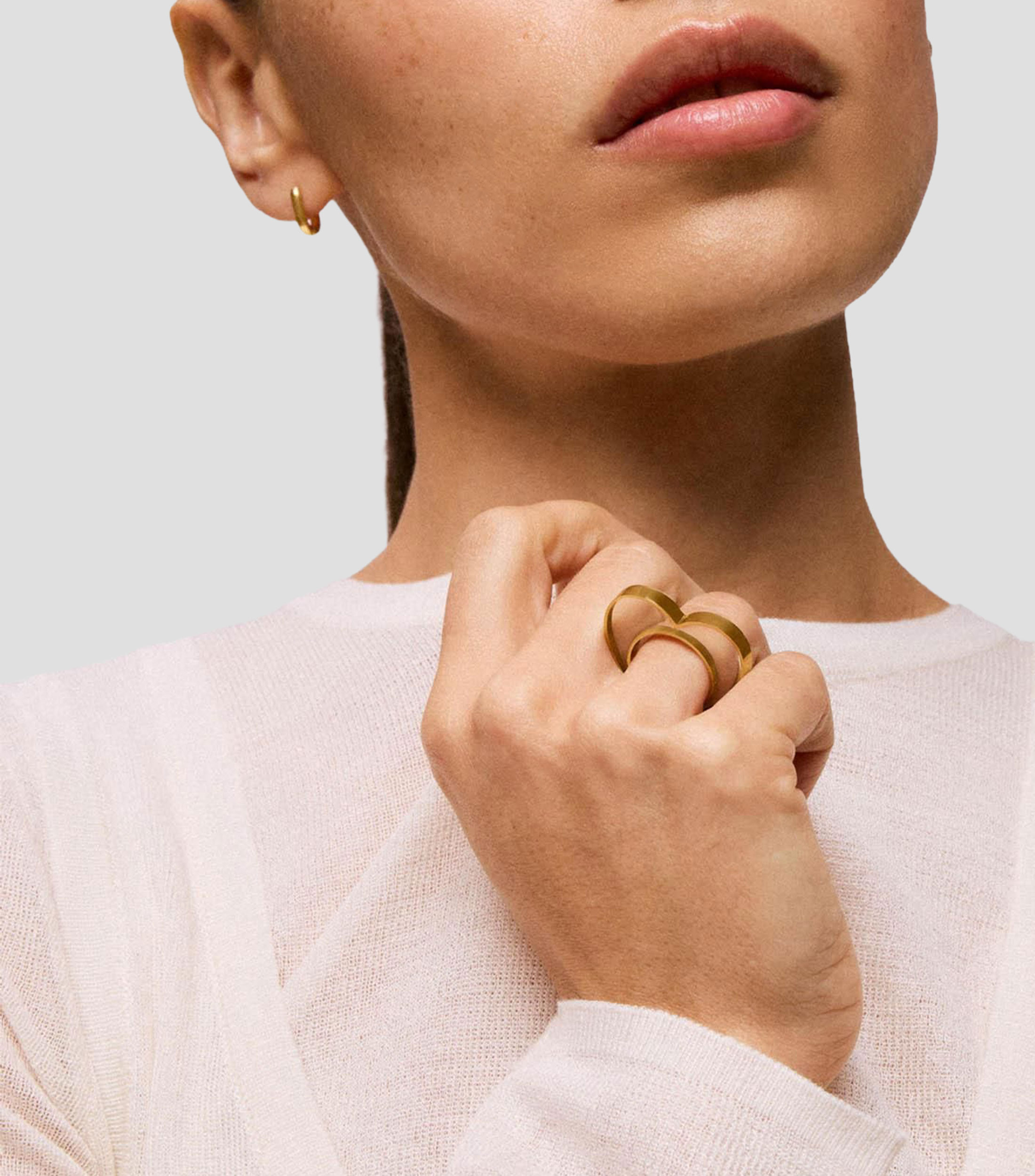 Anillo corazón Galaxy Mujer