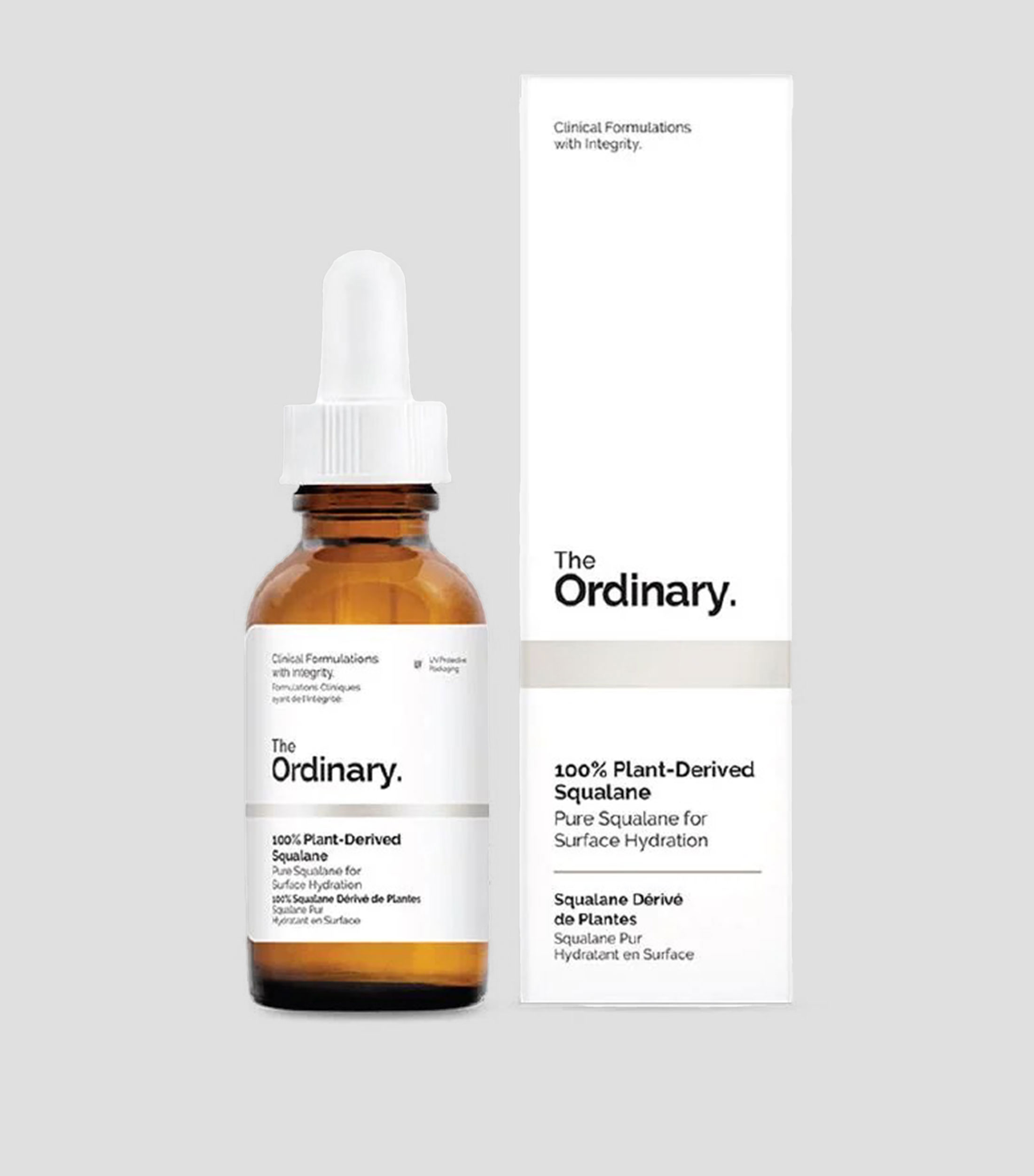 Aceite facial hidratante 100% Plant-Derived Squalane, 30 ml
