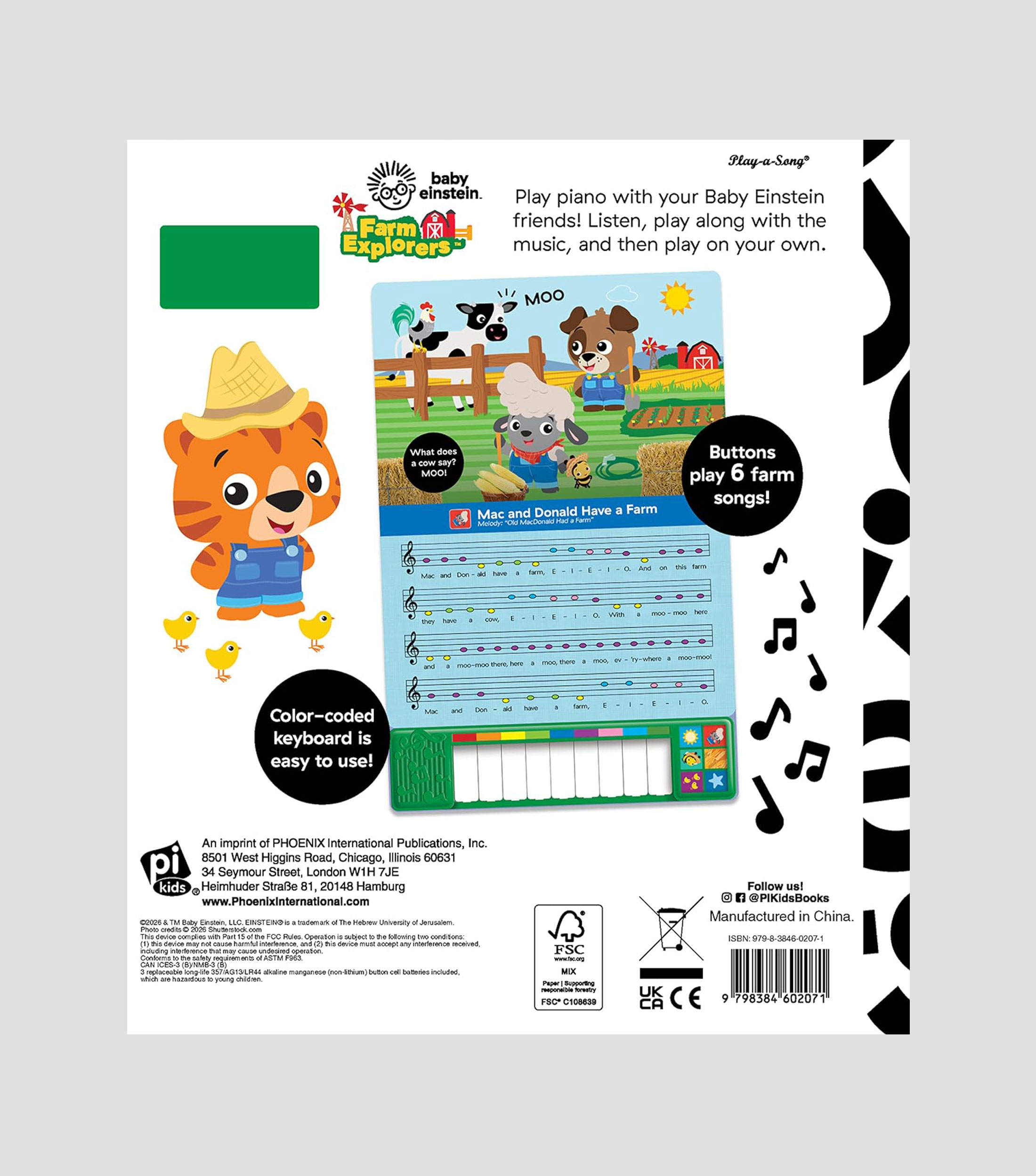 InfantilesBaby Einstein Puedo tocar canciones de la Granja, Varios Autores