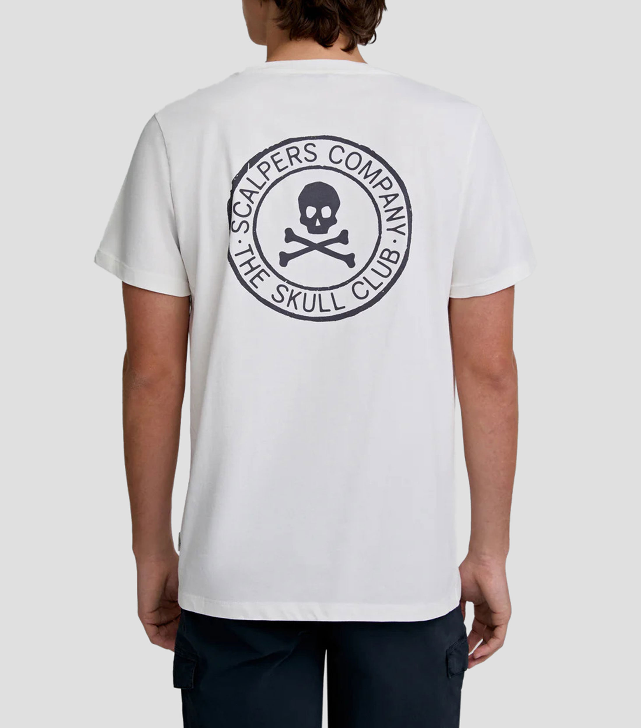 Playera cuello redondo manga corta Hombre