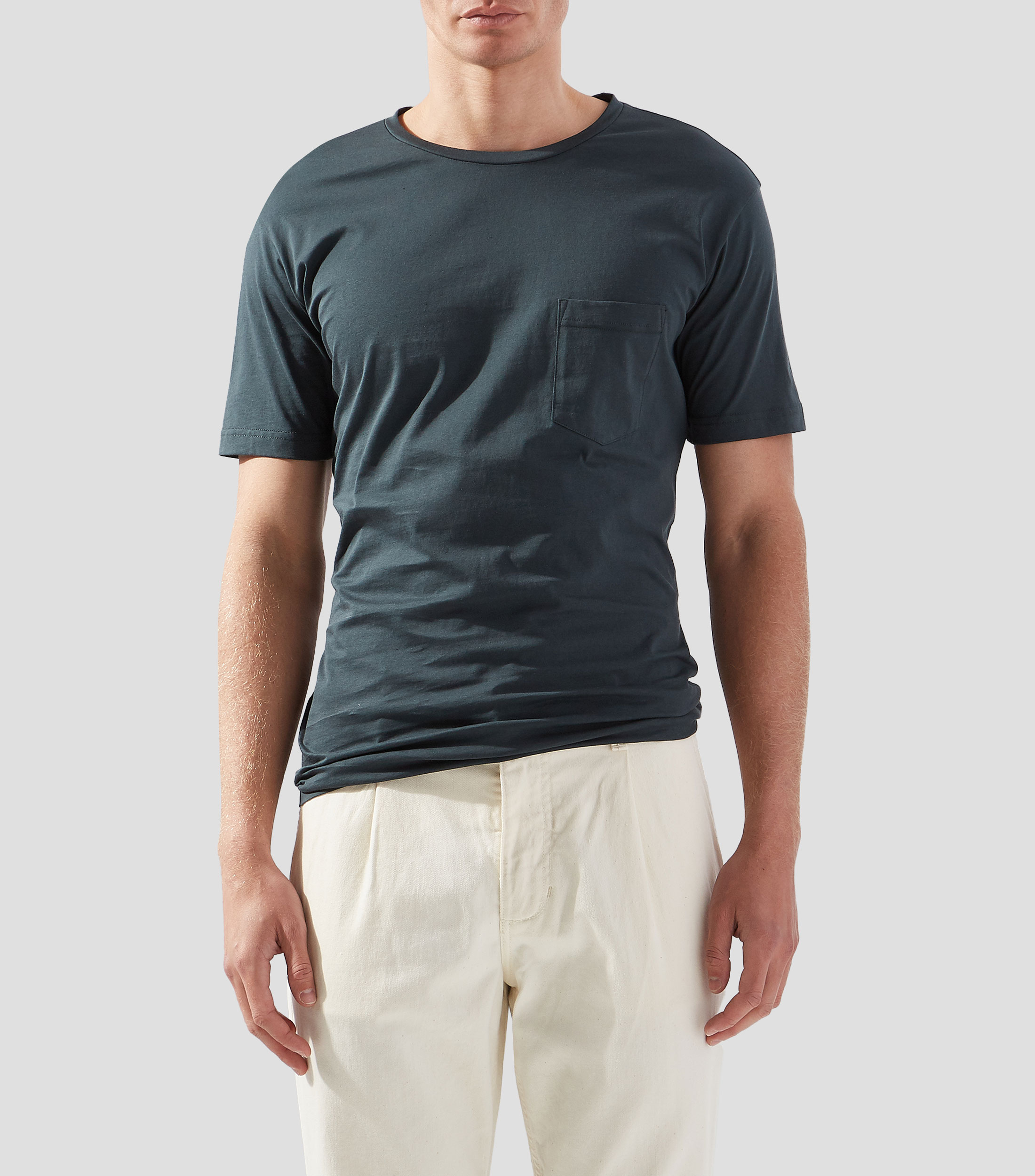 Playera cuello redondo manga corta Hombre