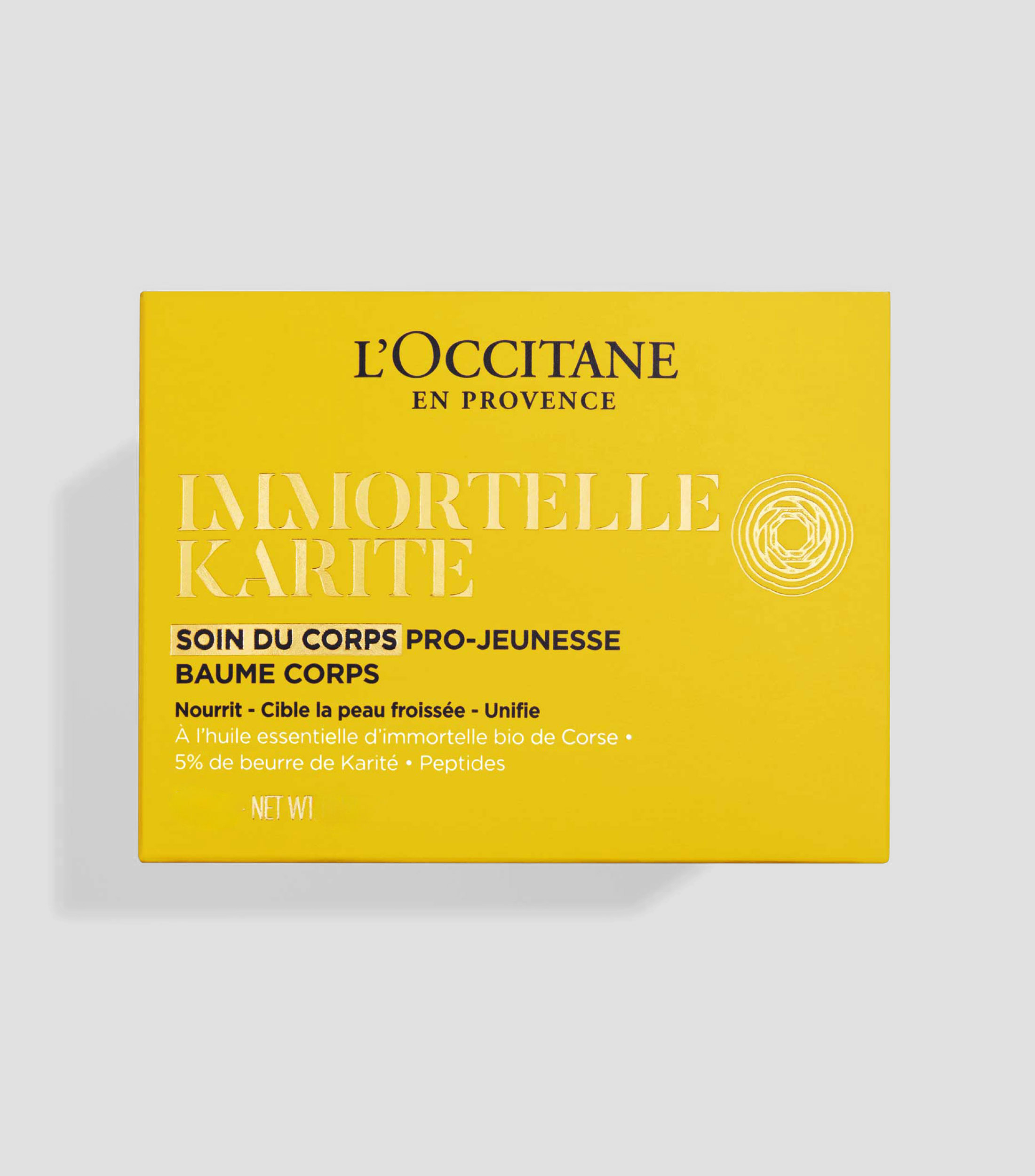 Bálsamo Corporal Immortelle Karite, 200 ml