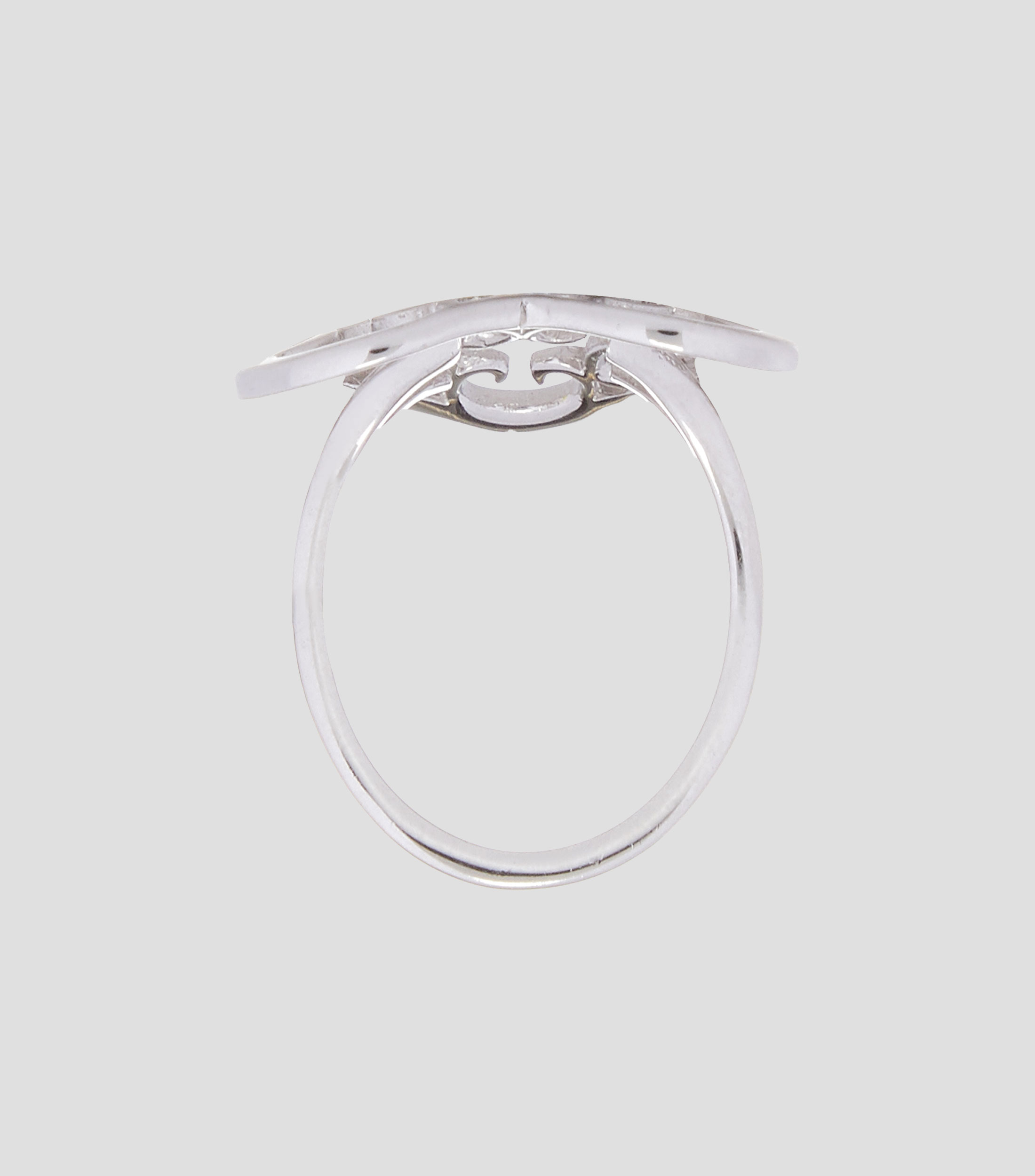 Anillo en plata .925 Corazón de Princesa Mujer