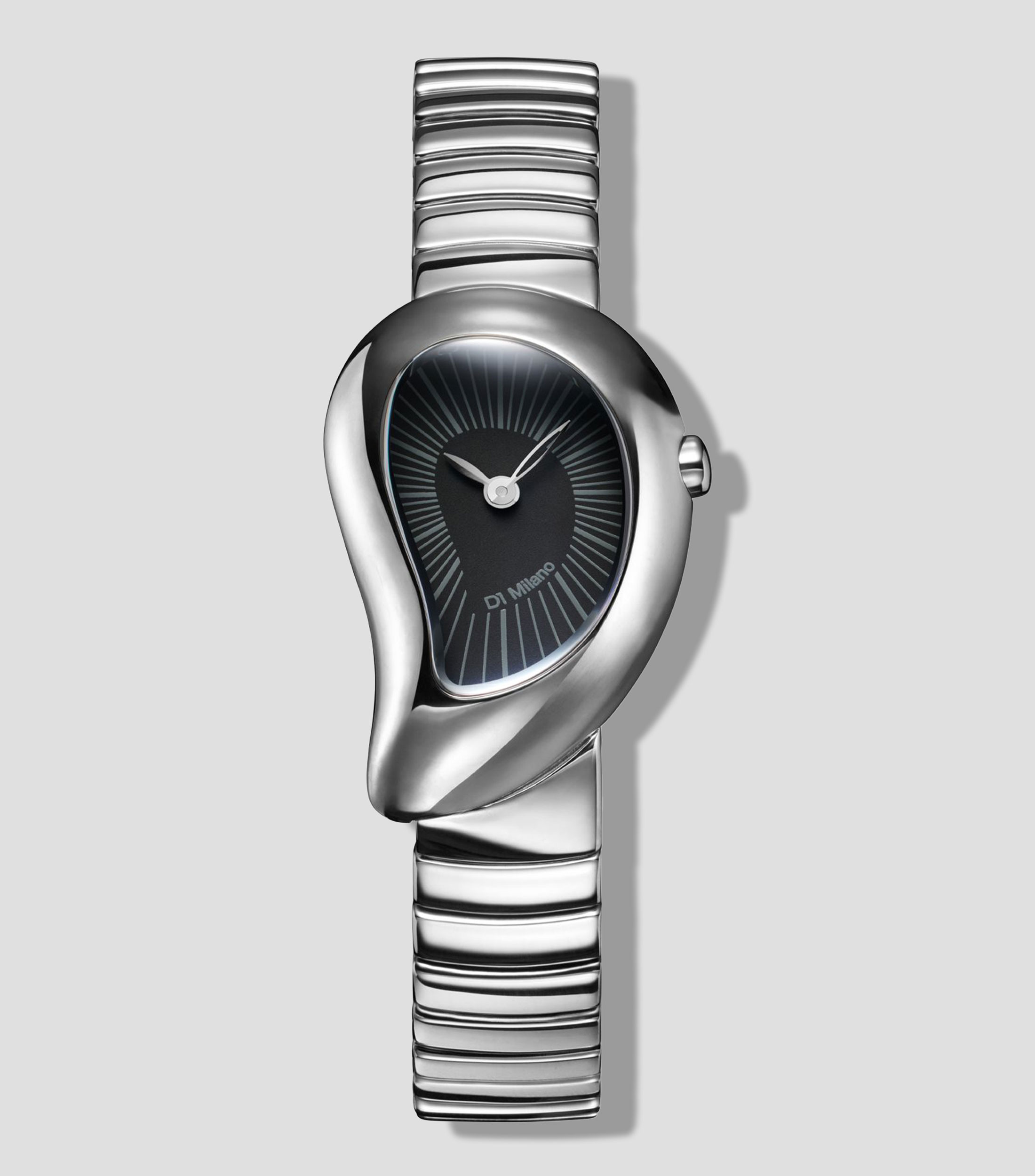 Reloj Unisex Drop De vestir Plateado