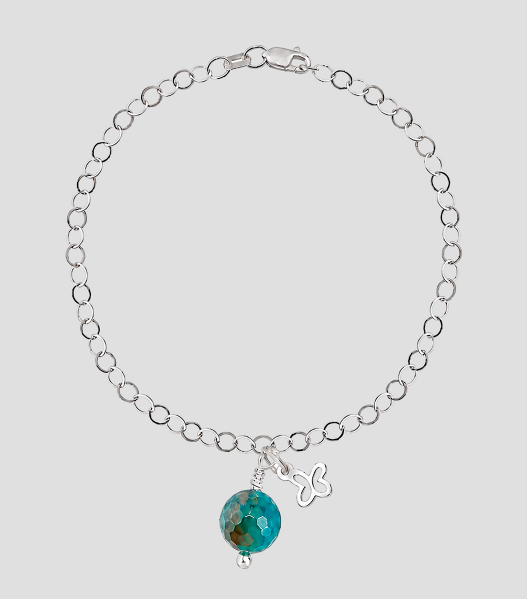 Pulsera en Plata .925 Mariposa Mujer