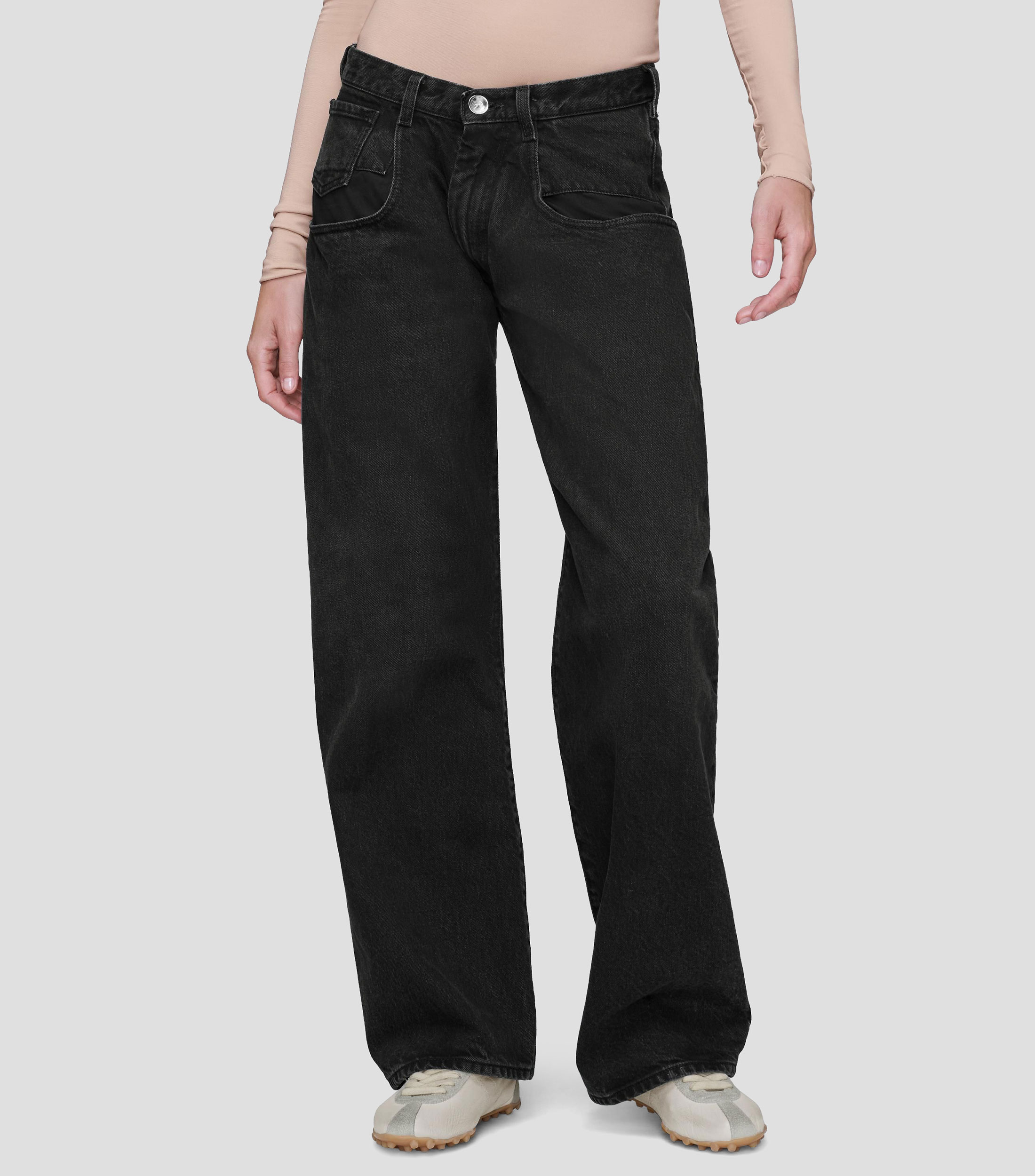 Jeans amplio Mujer