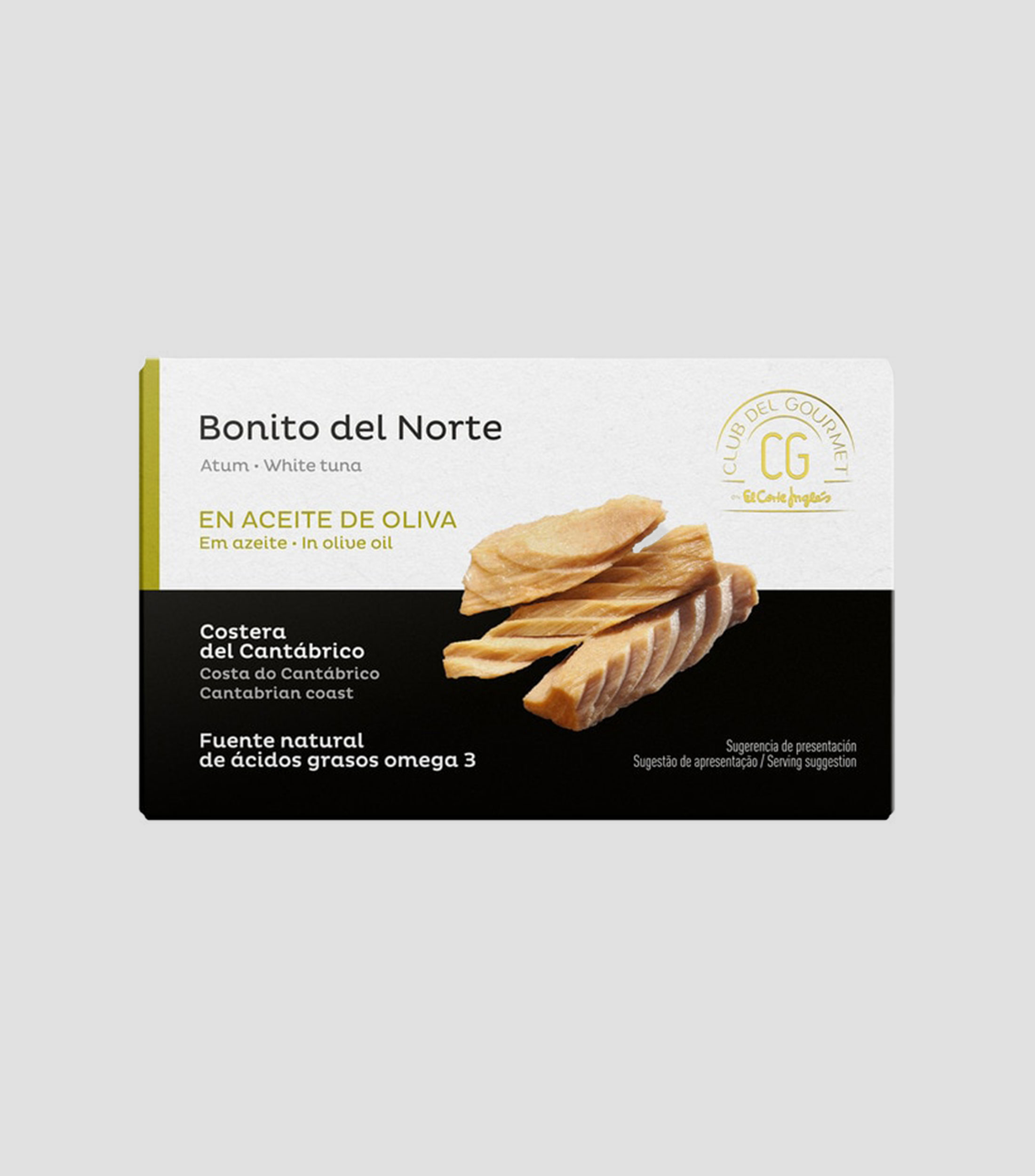Atún Bonito del Norte en Aceite de Oliva, 112 gr