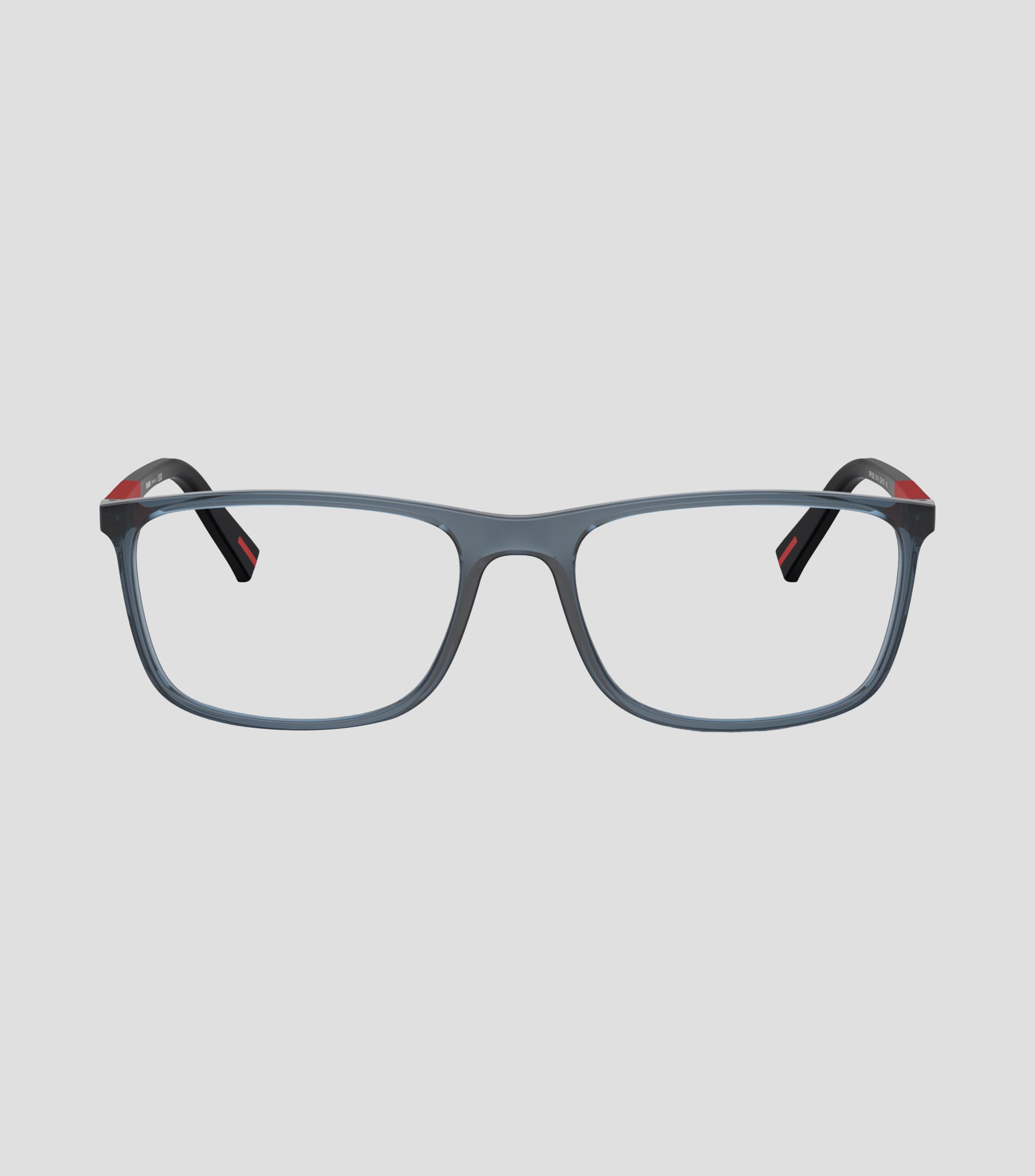 Lentes oftálmicos rectangulares verde Hombre
