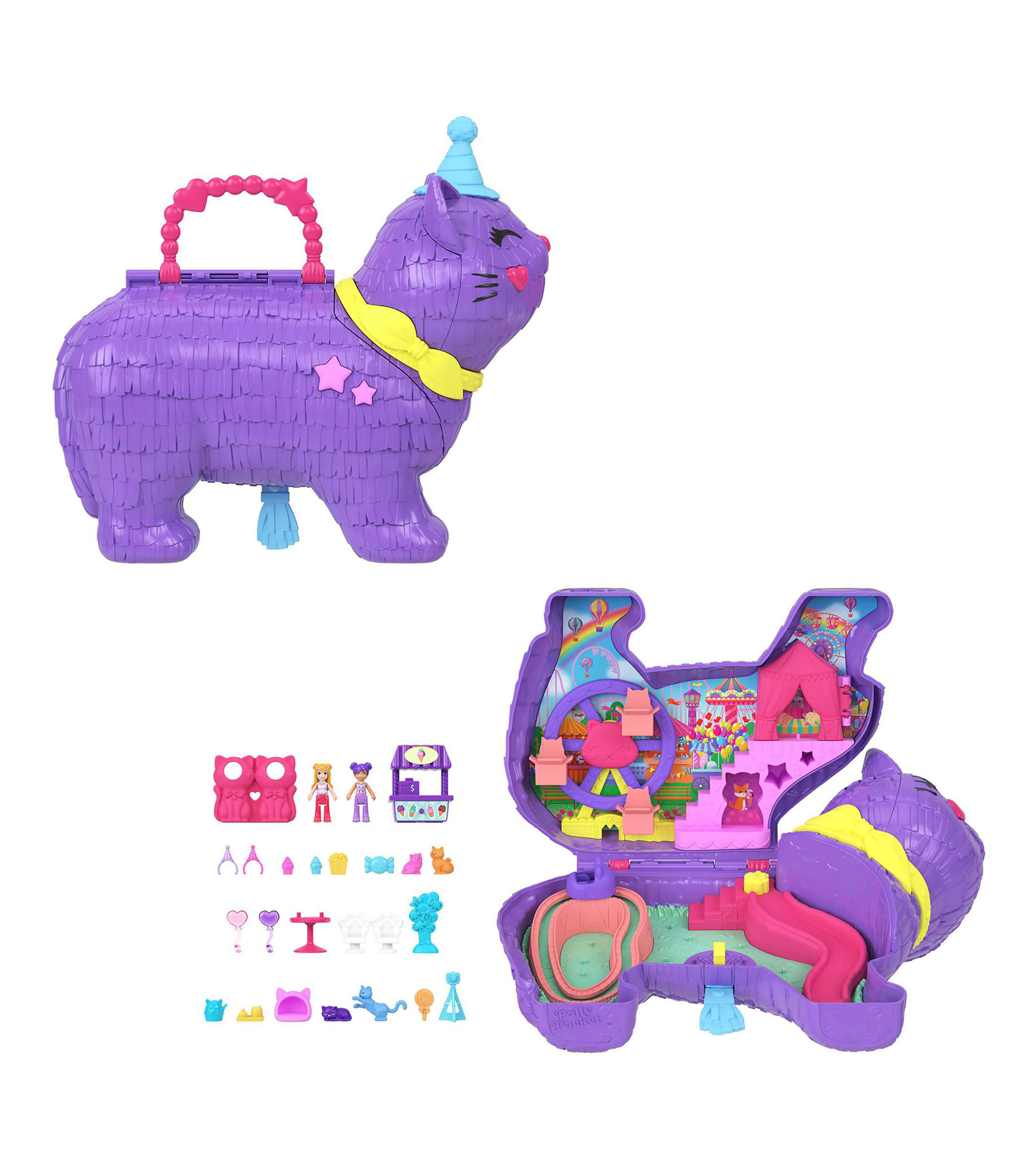 Set Compacto Piñata Gatito