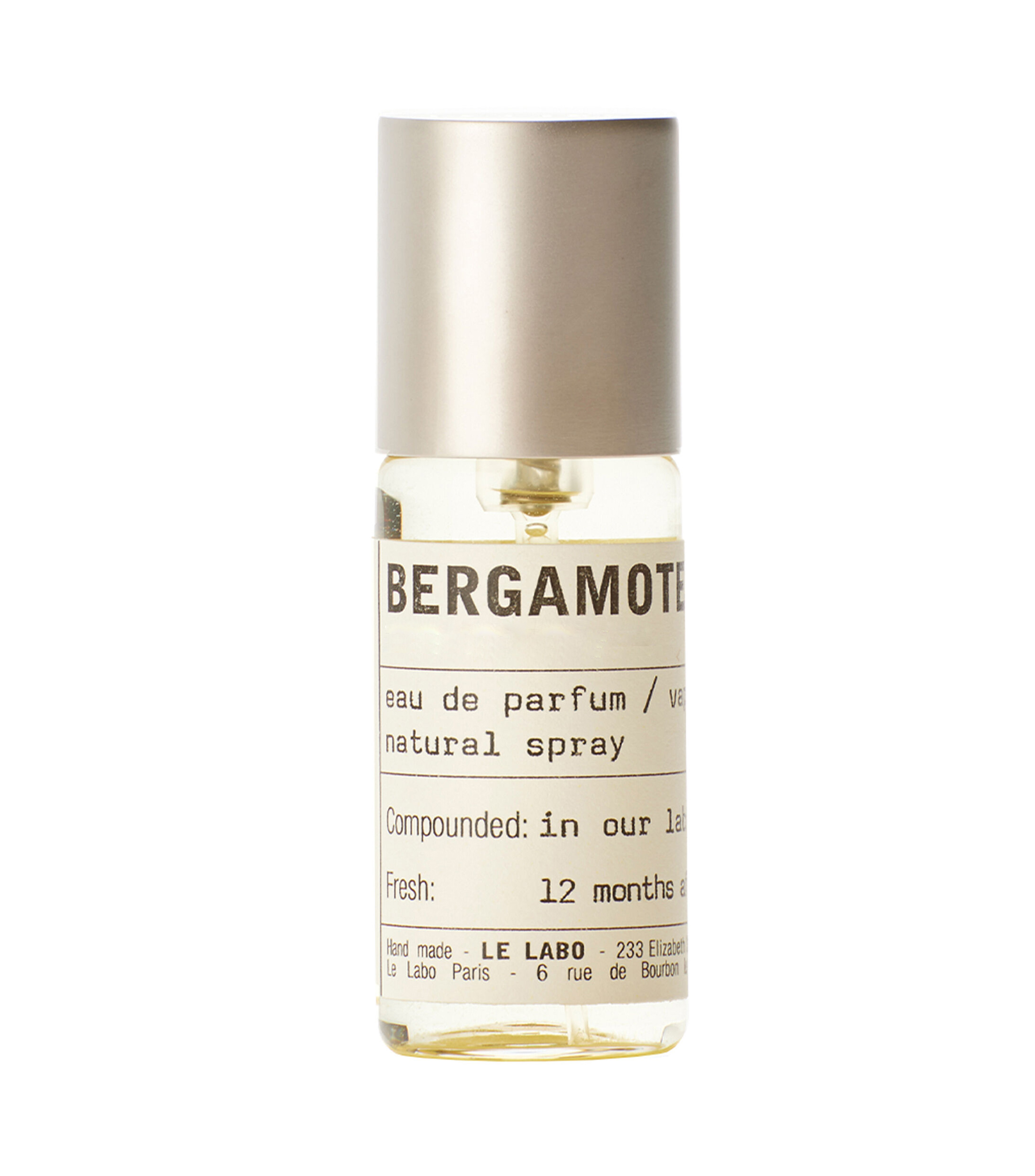 Perfume, Bergamote 22 Eau de Parfum, 15 ml Unisex
