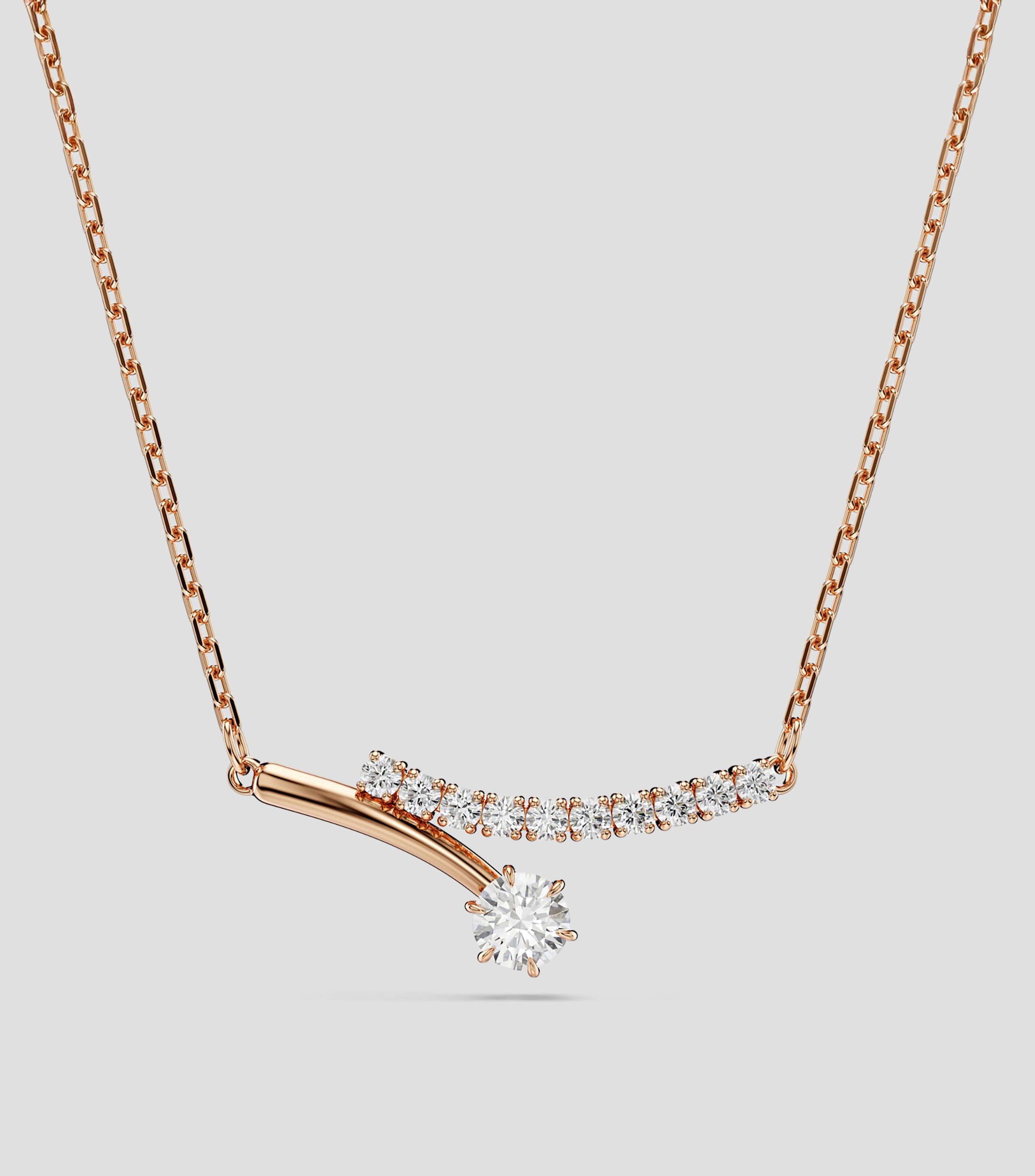 Collar con cristal colgante Matrix Mujer