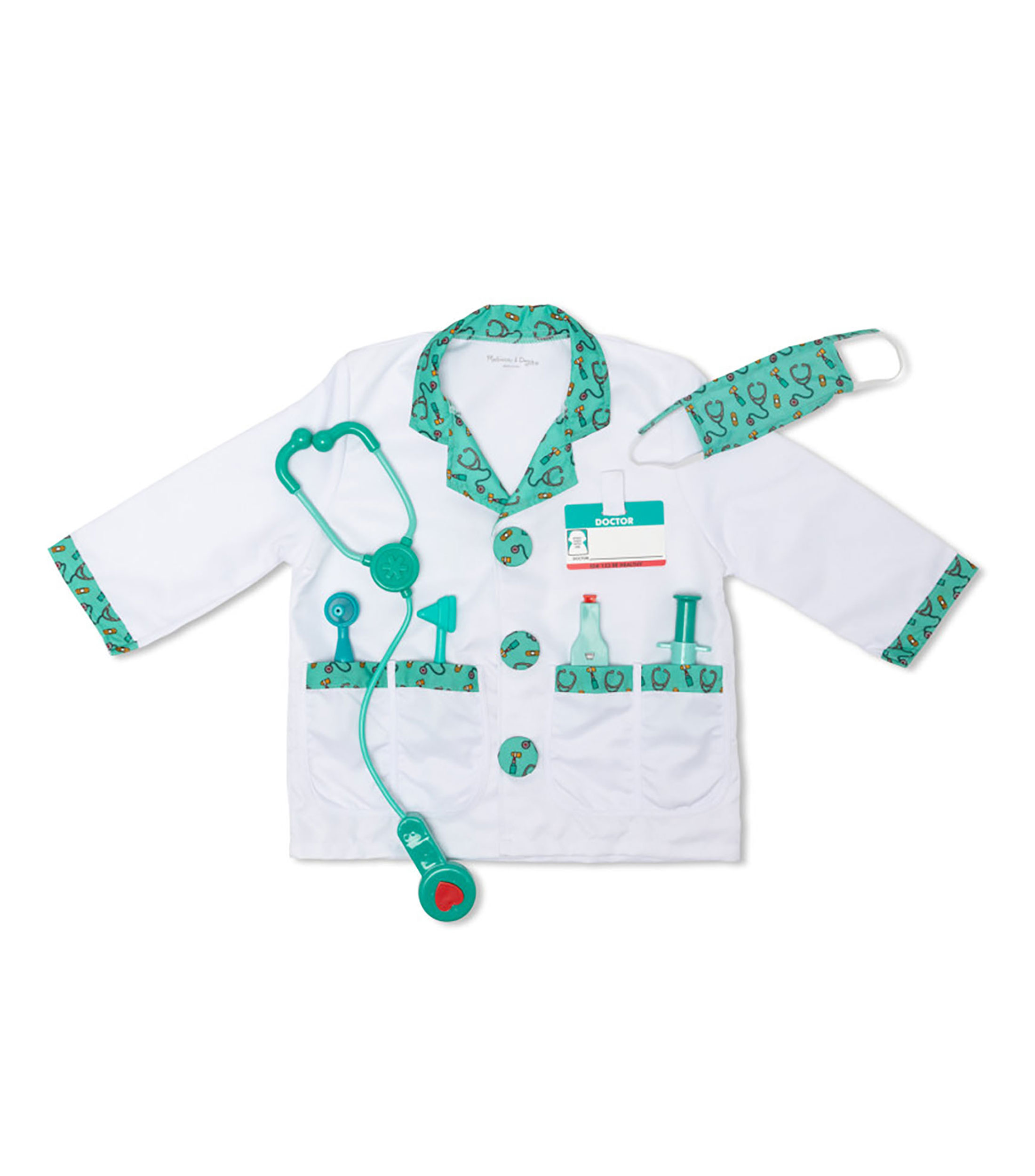 Set Disfraz de juego de rol de médico