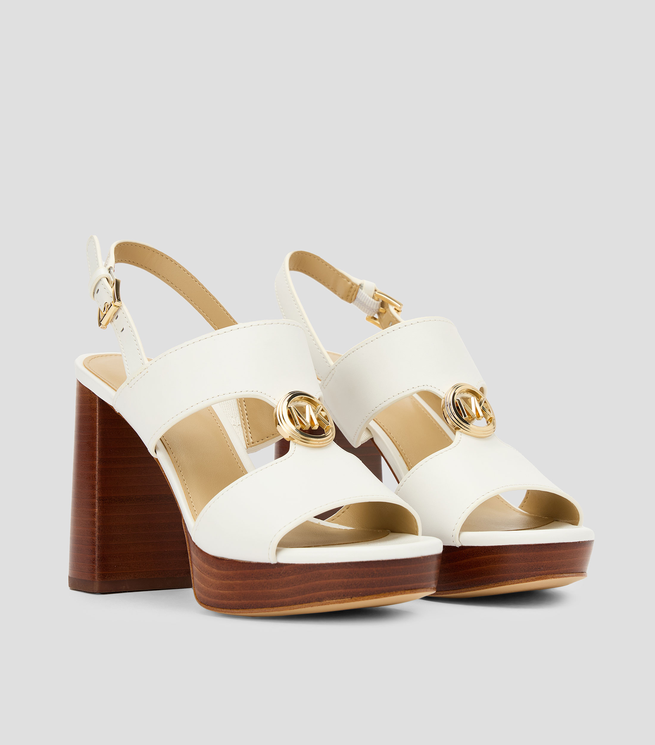 Sandalias con Tacón ancho de 11 cm Mujer