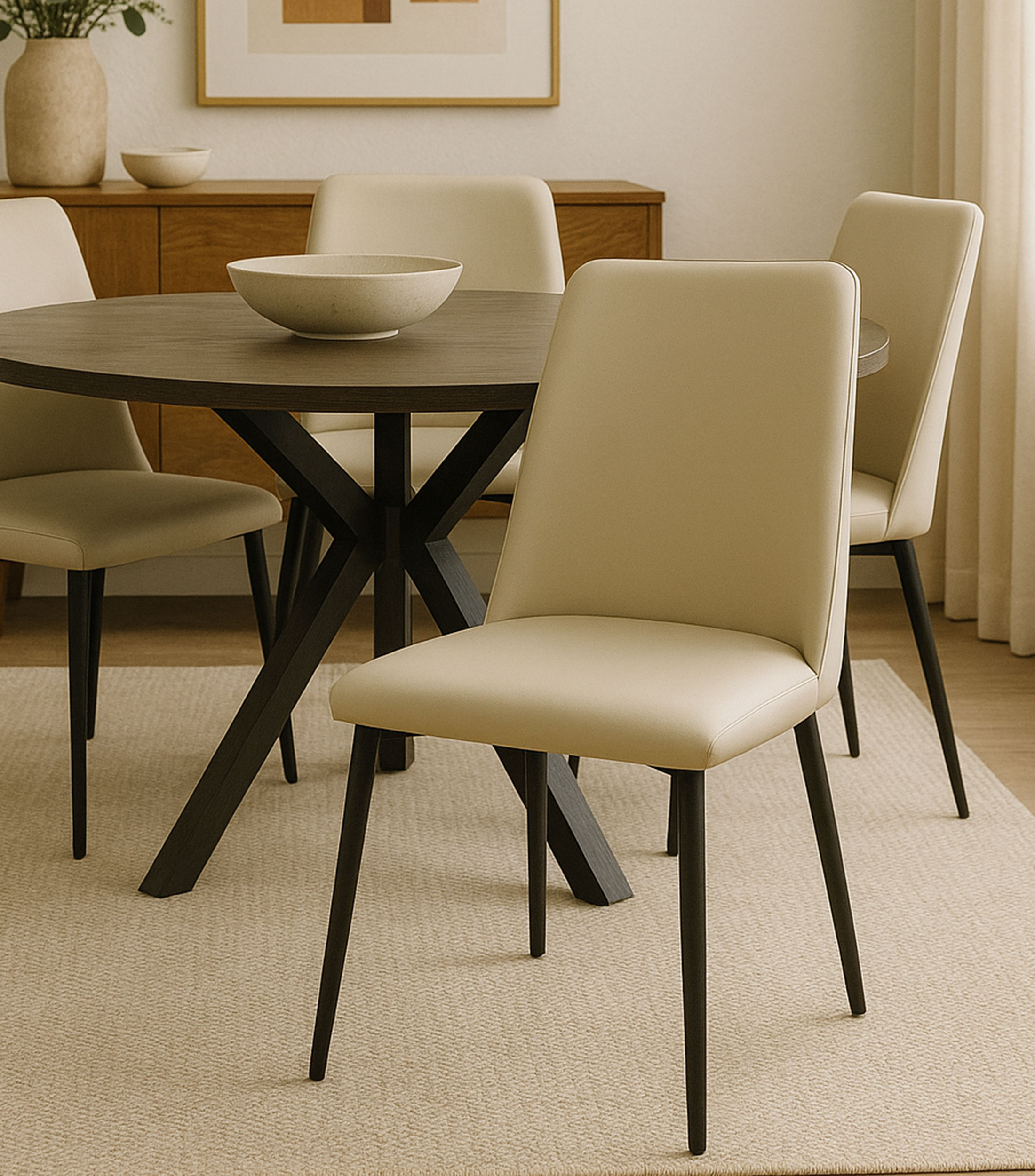 Silla Seville Taupe