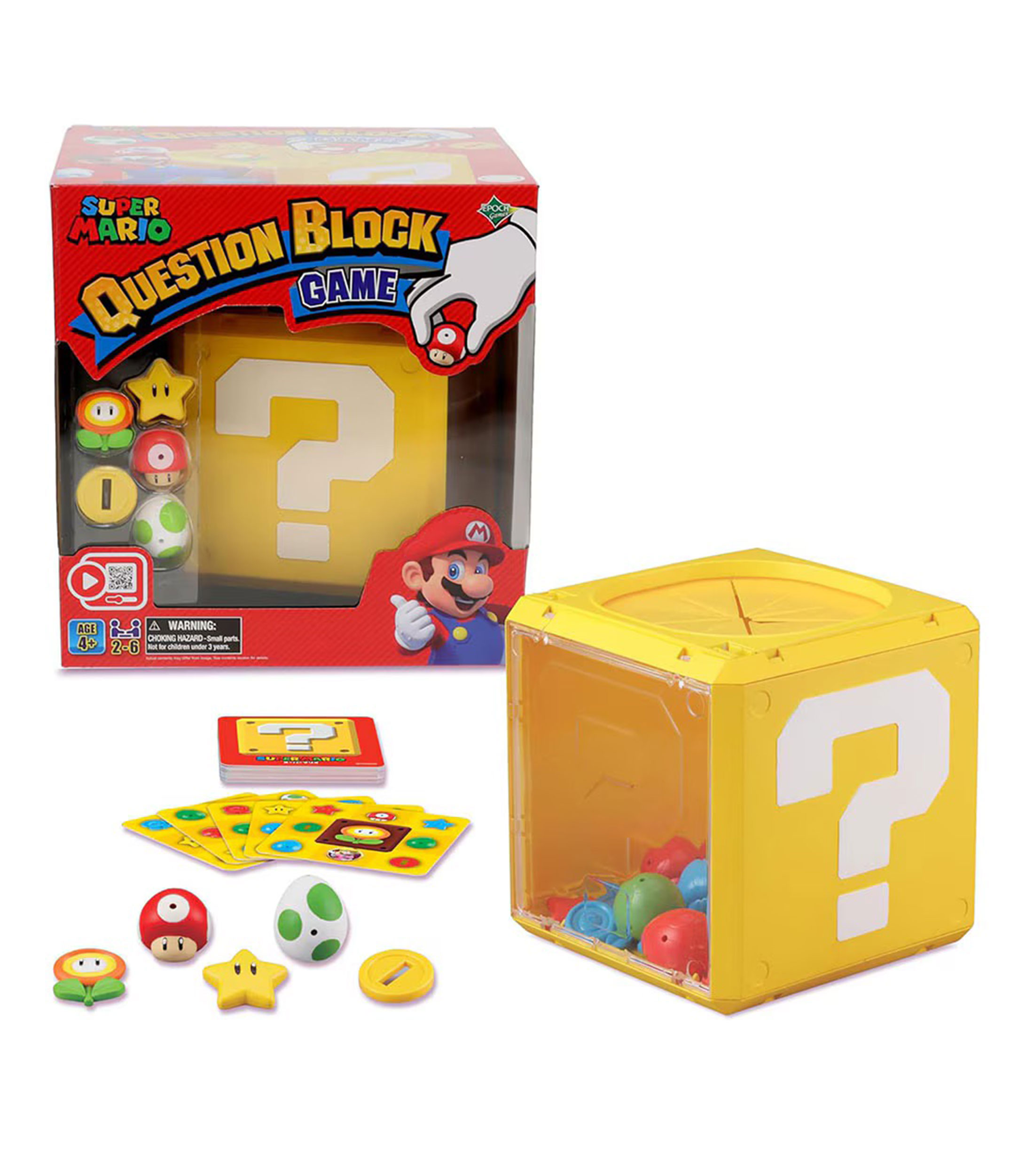 Juego de Mesa Super Mario Question Block Game