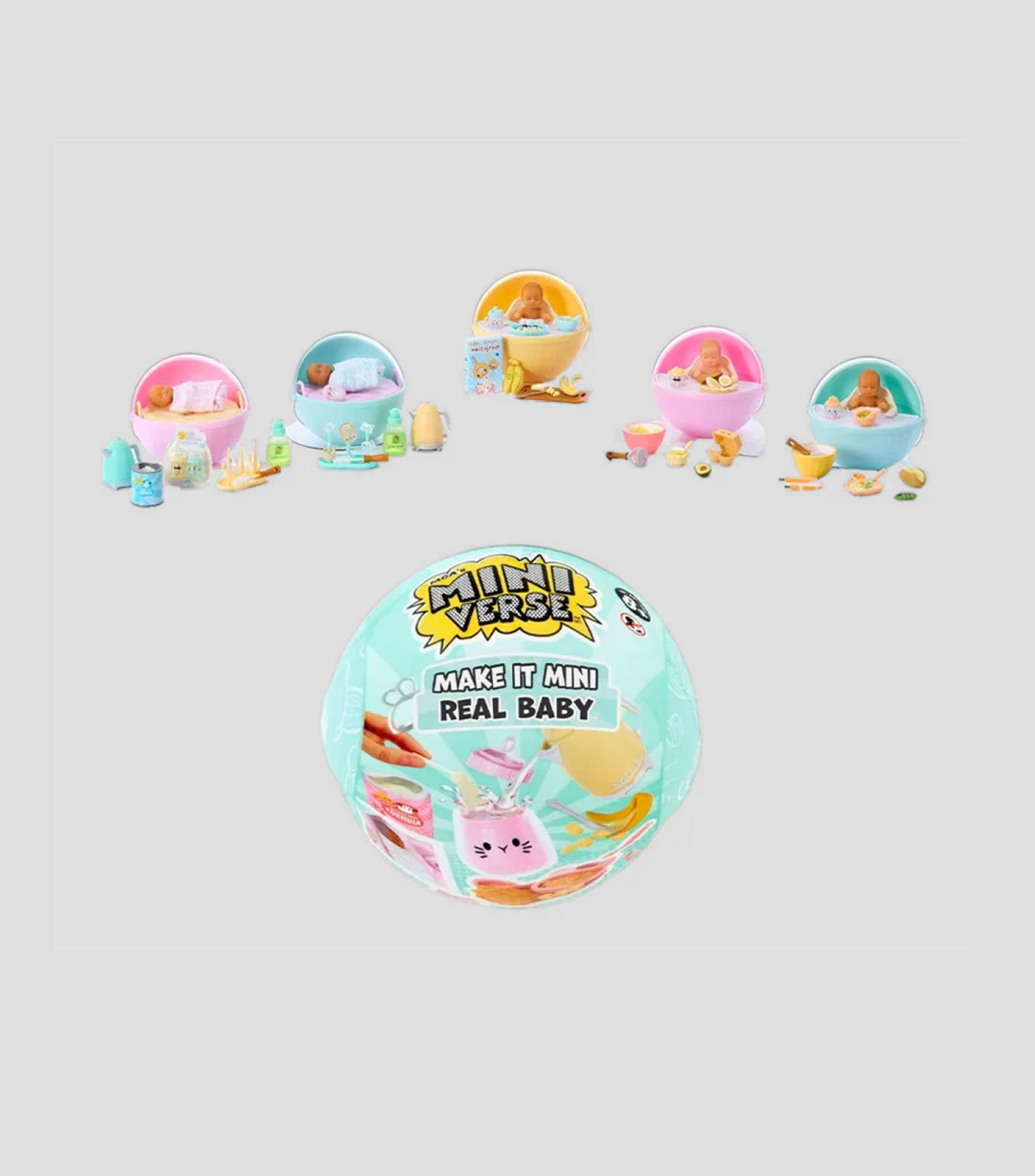 Juguete Sorpresa Miniverse Make It Mini Real Baby