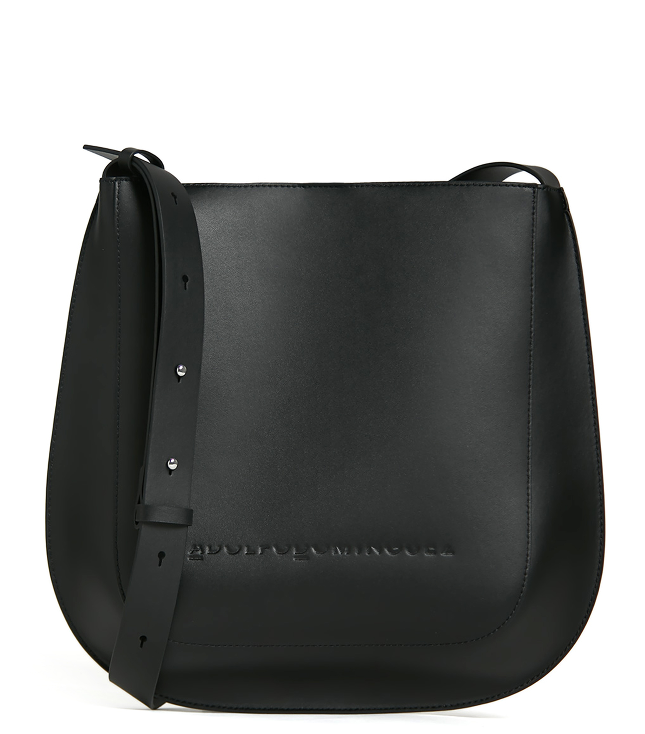 Domínguez Outlet Online Bolso Bandolera Maxi De Piel Adolfo