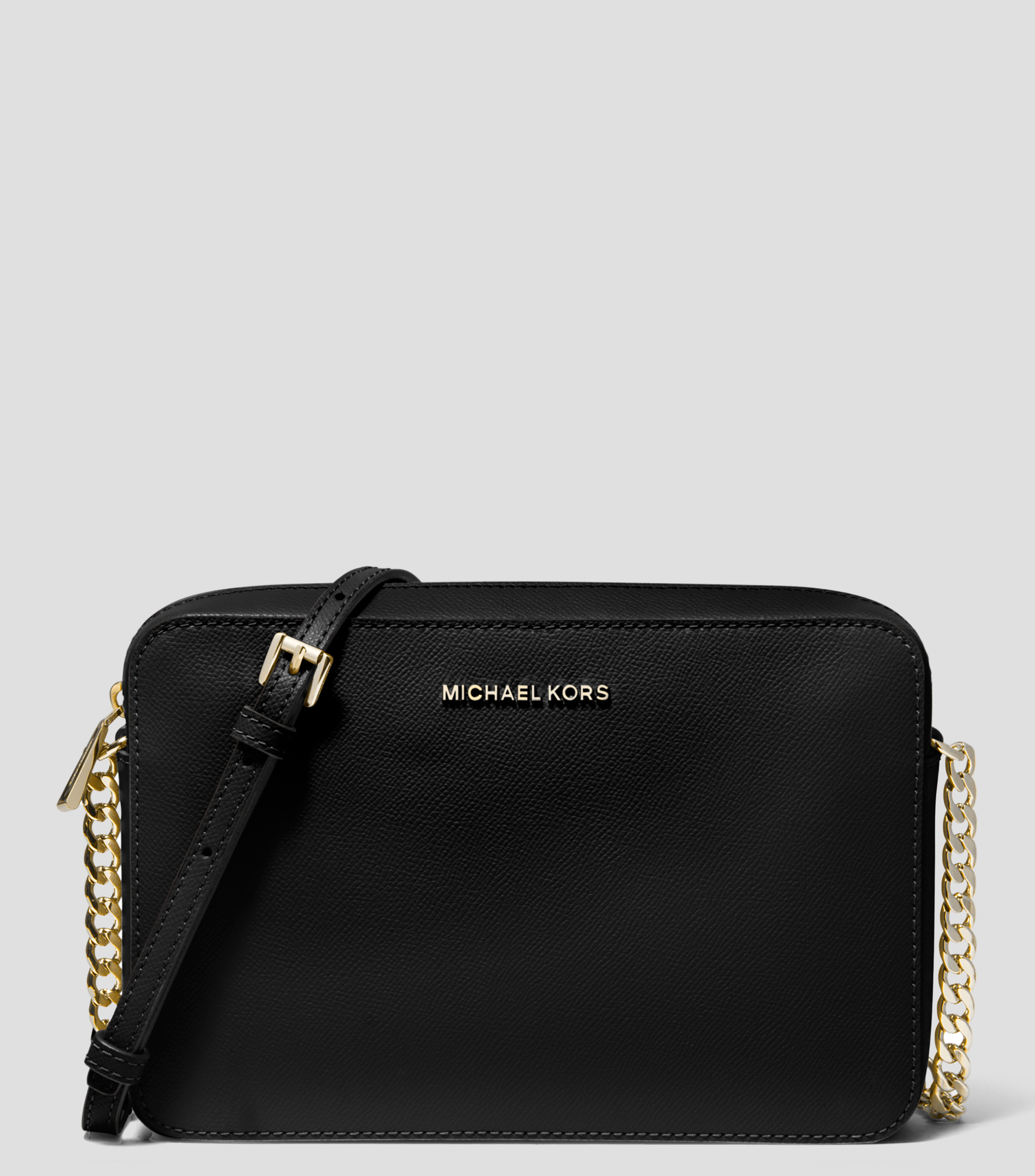 Kors Bolso Crossbody Negro en piel Set Jet - El Palacio de Hierro