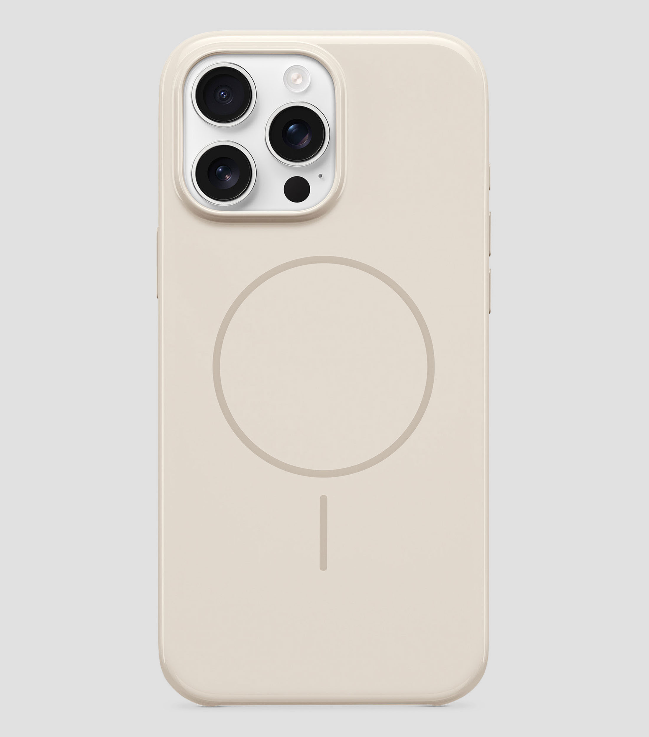 Funda con MagSafe de Beats iPhone 16 Pro Max Beige claro