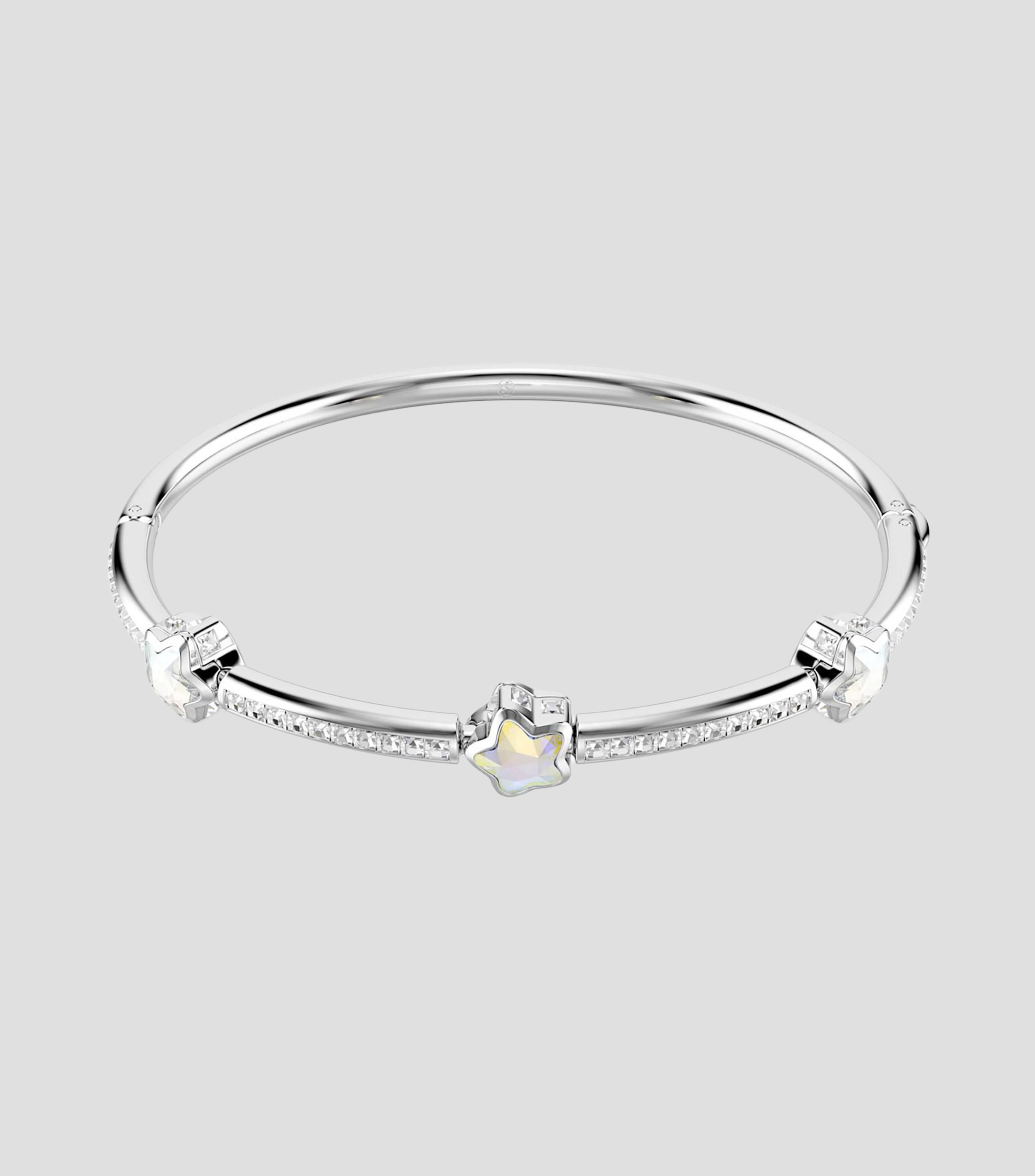 Brazalete con estrellas y cristales en pavé Chroma Mujer