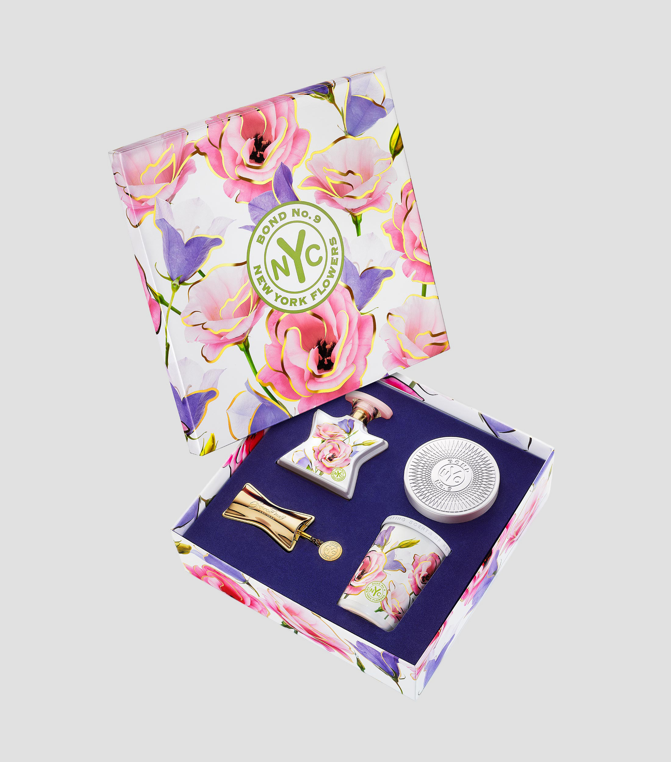 Set New York Flowers Mujer