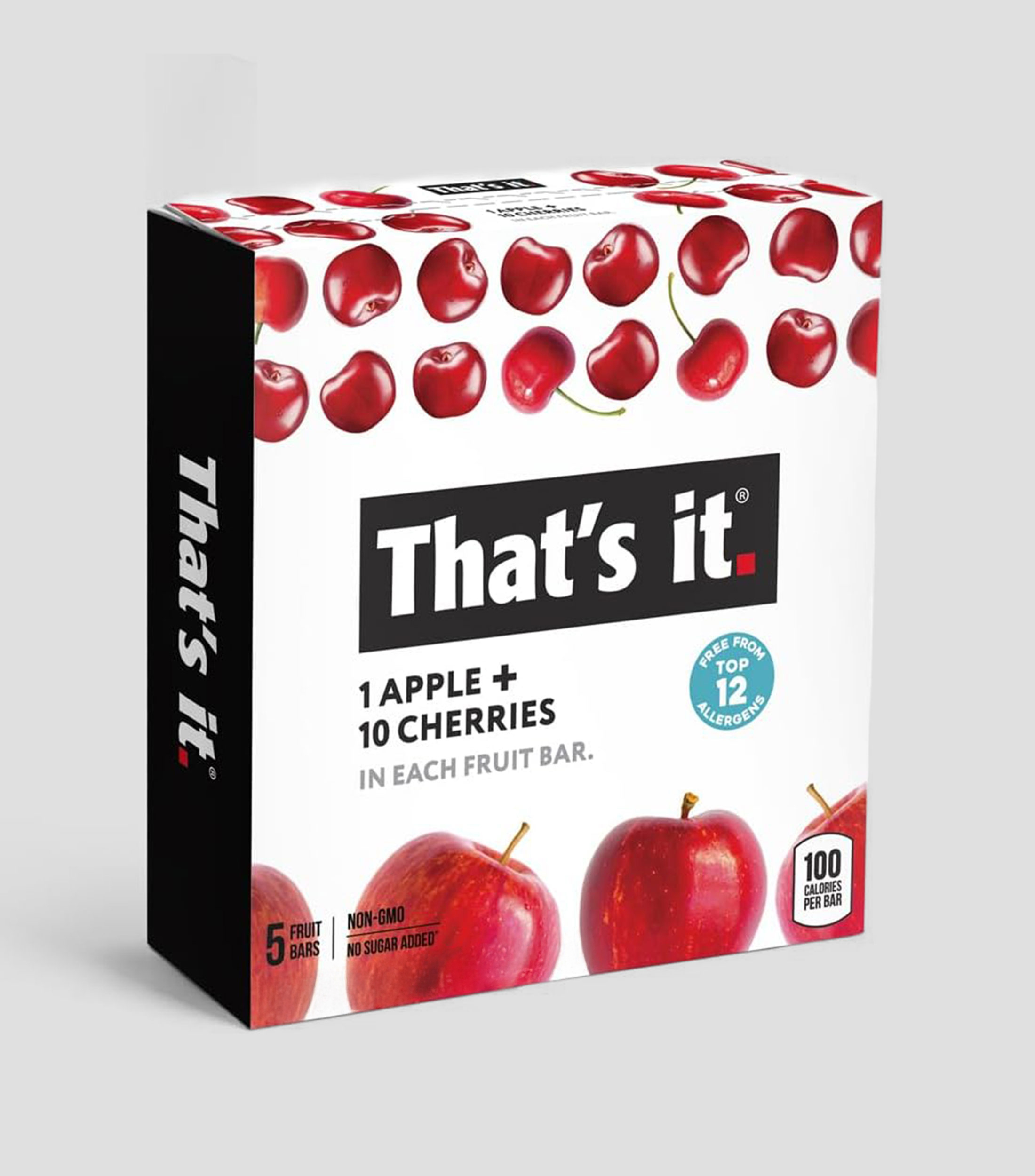 Barra de frutas manzana y cereza 175 g