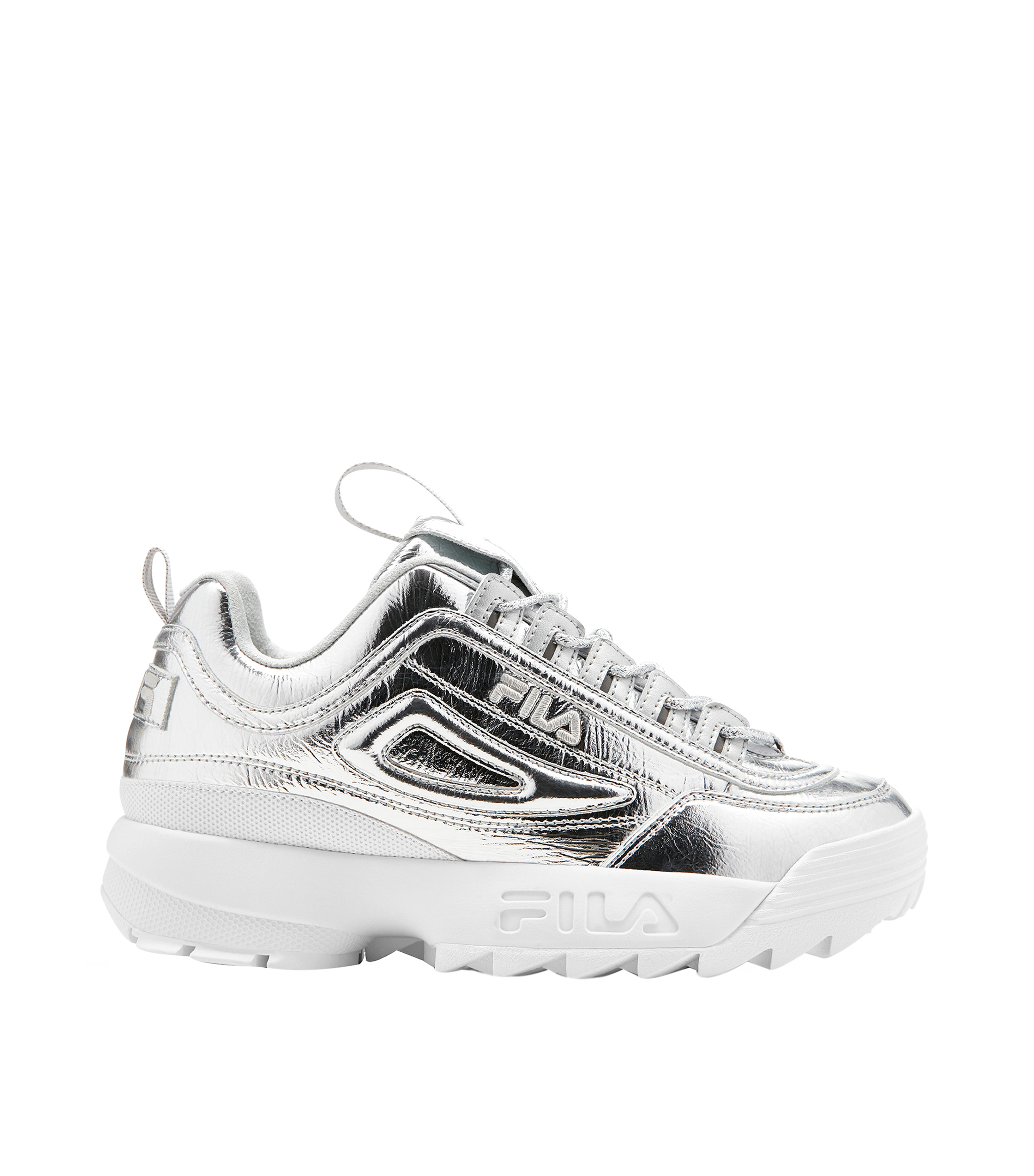 Tenis sale fila plateados
