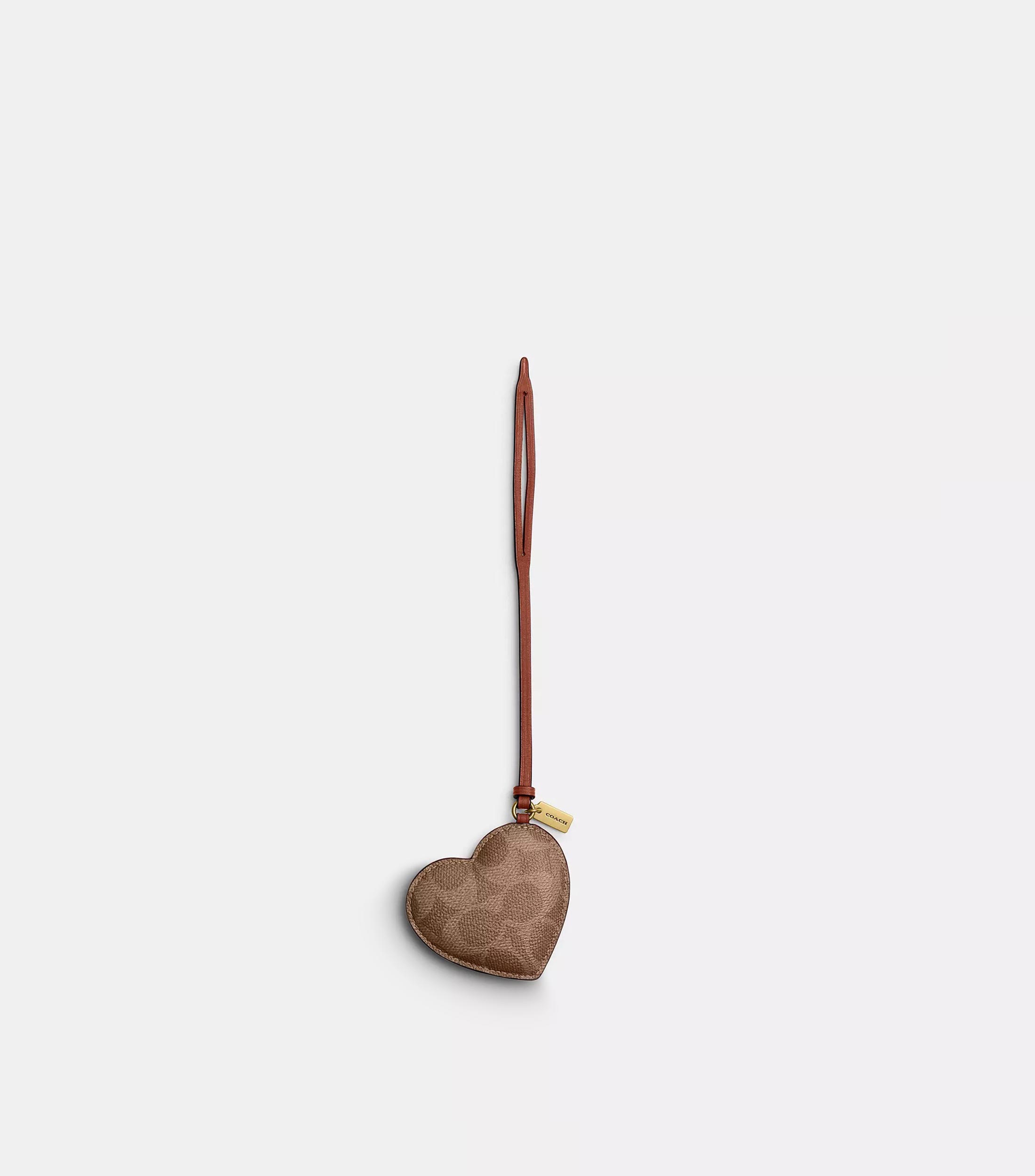 Charm Heart con monogram Mujer