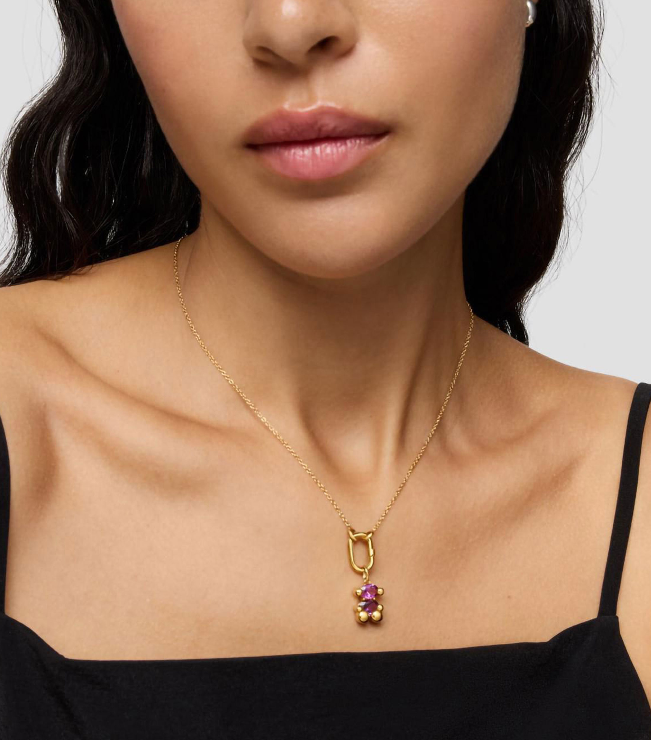Charm en plata de primera ley Color Bear Mujer