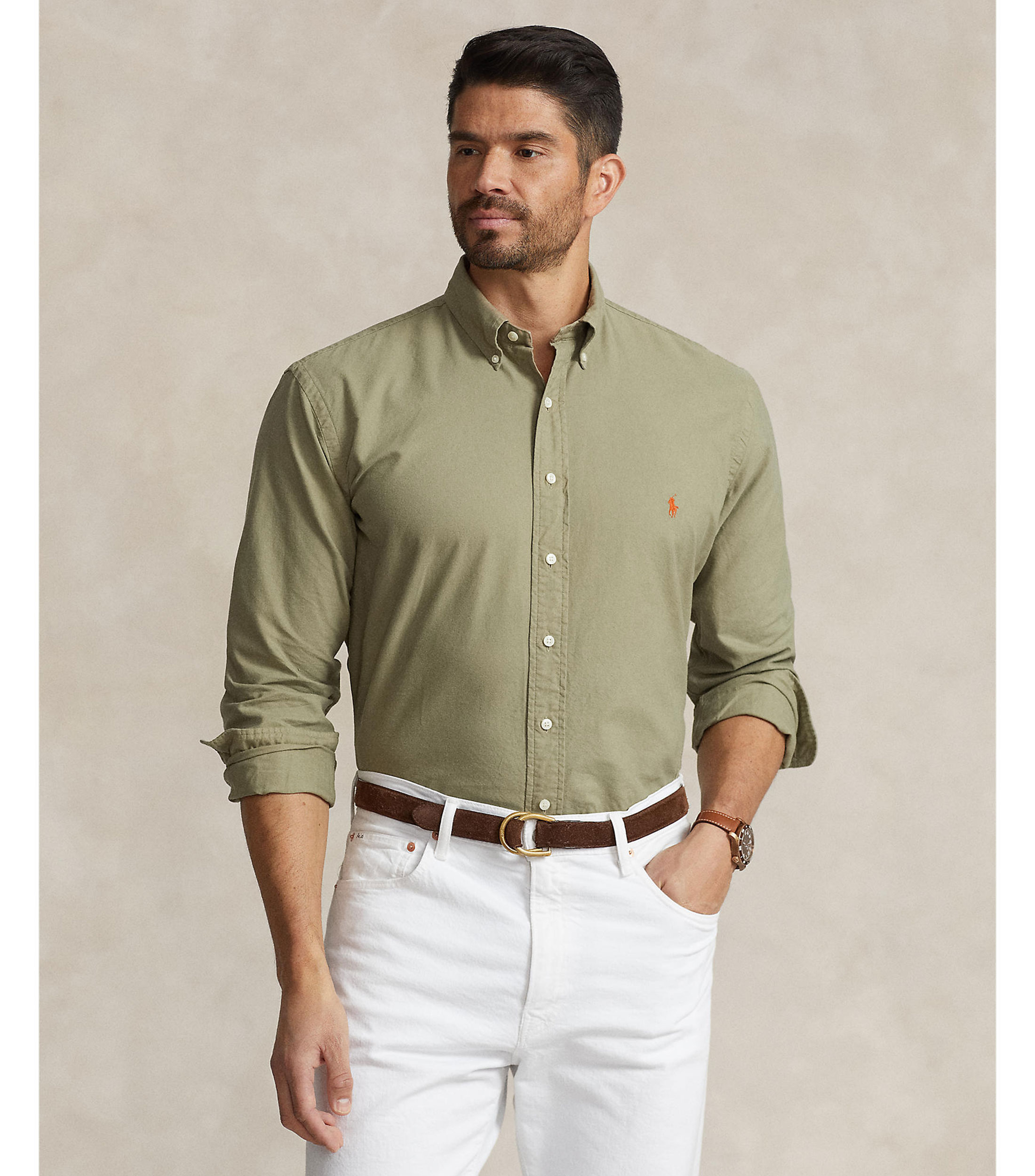 Alexis Elegante Camisa De Polo Con Mangas Largas main image 0