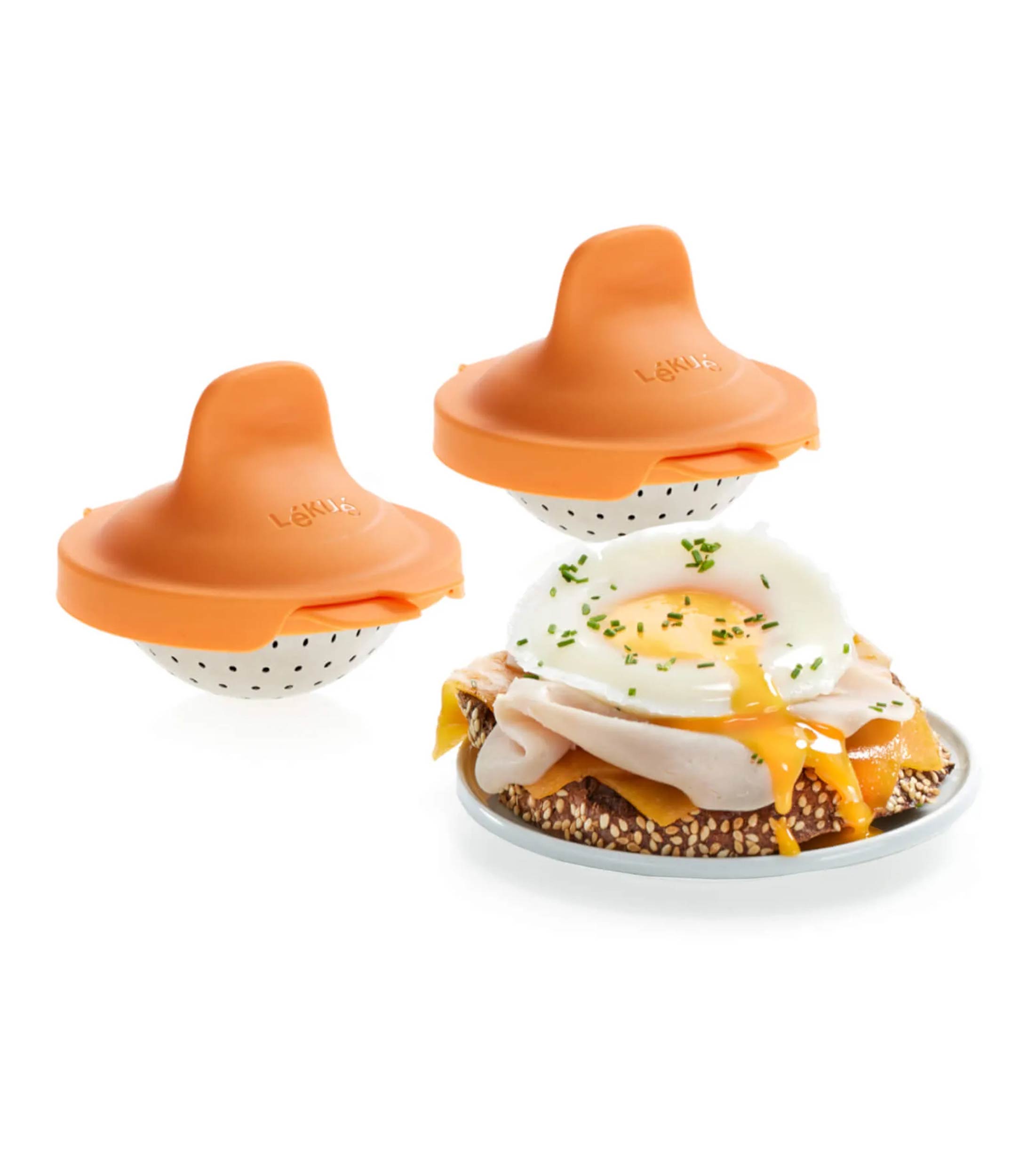 Set 2 Piezas Escalfador de Huevos
