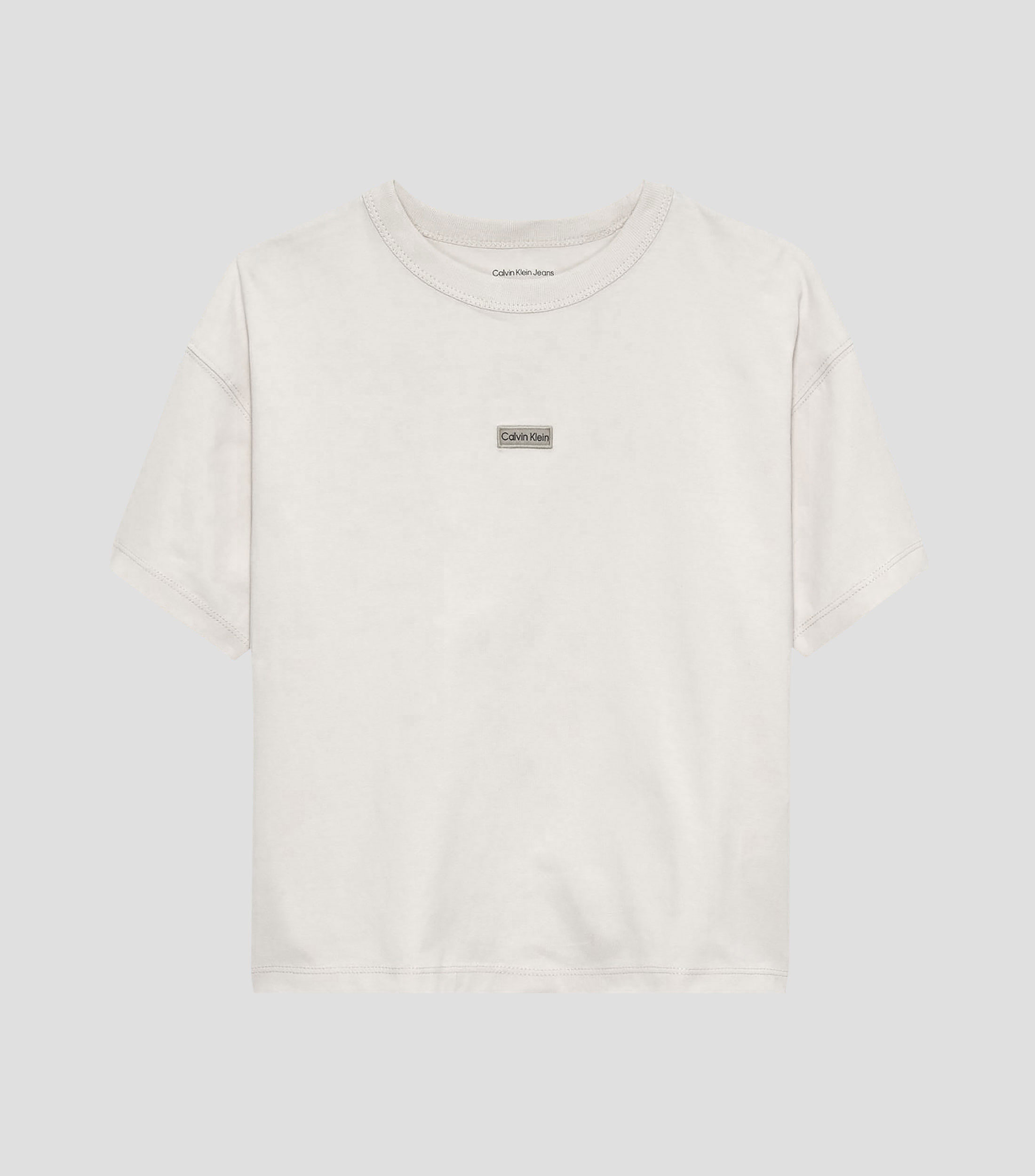 Playera cuello redondo manga corta lisa Niña