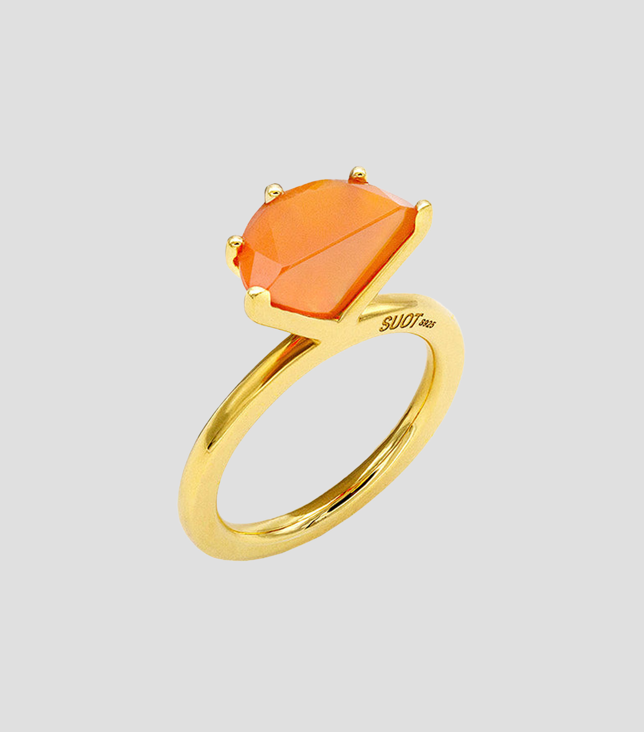 Anillo en Plata .925 con Incrustación Mujer
