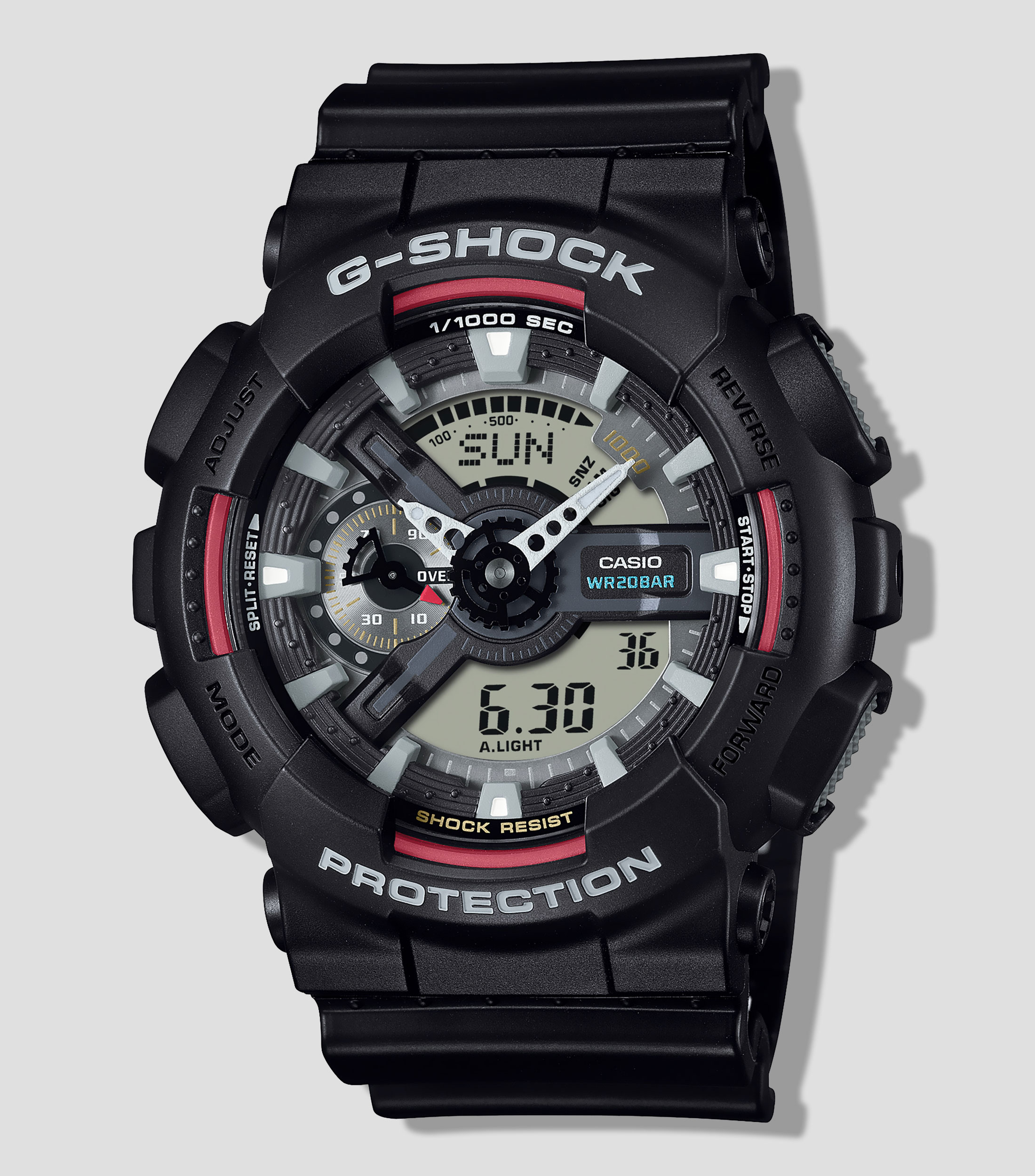 Reloj para Hombre G-Shock Iconico Estilo casual negro