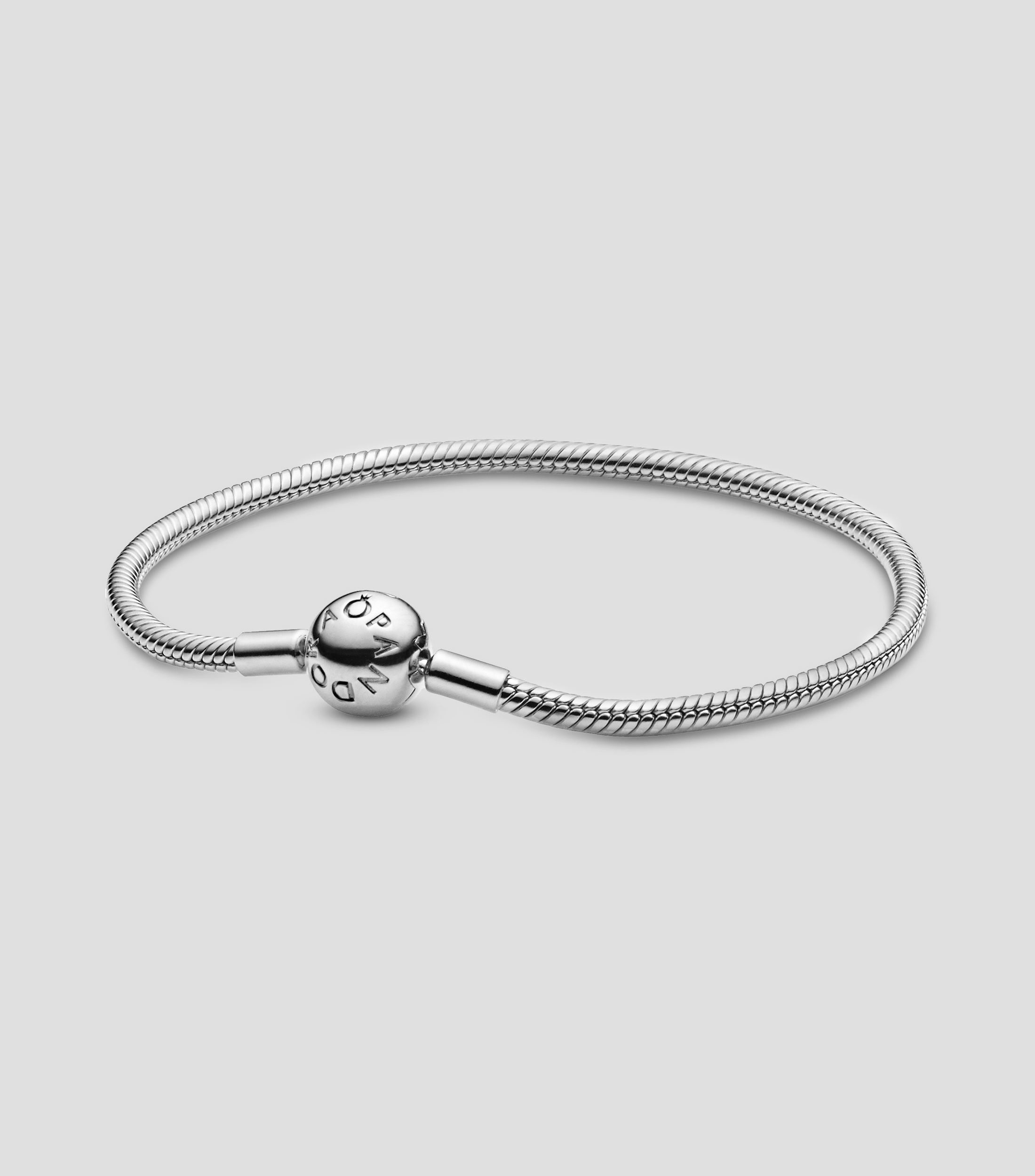 Brazalete en plata Pandora Moments Mujer Talla 19 cm