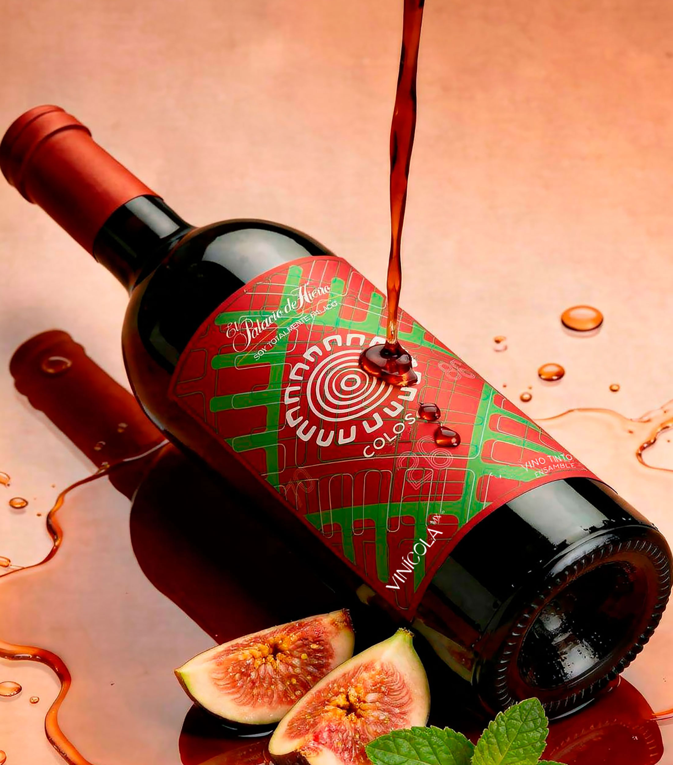 Vino tinto Ensamble Coloso Colección Palacio, México, 750 ml