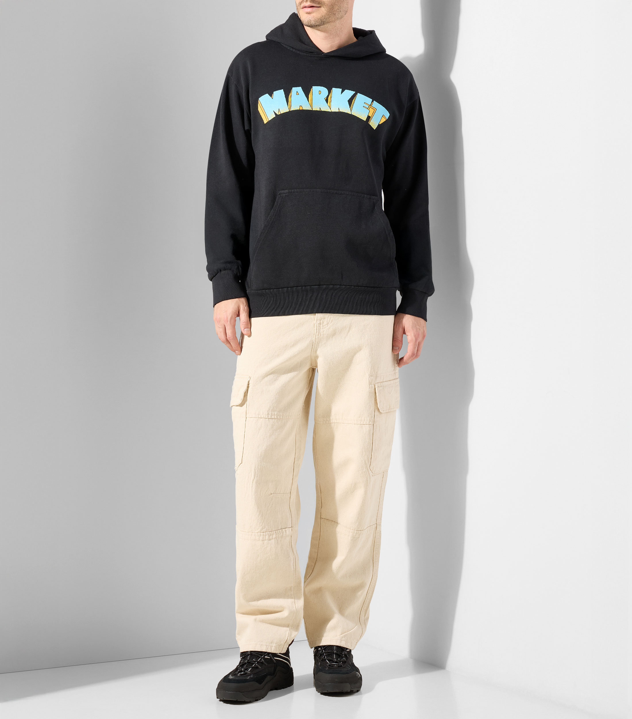 Sudadera canguro con capucha Hombre