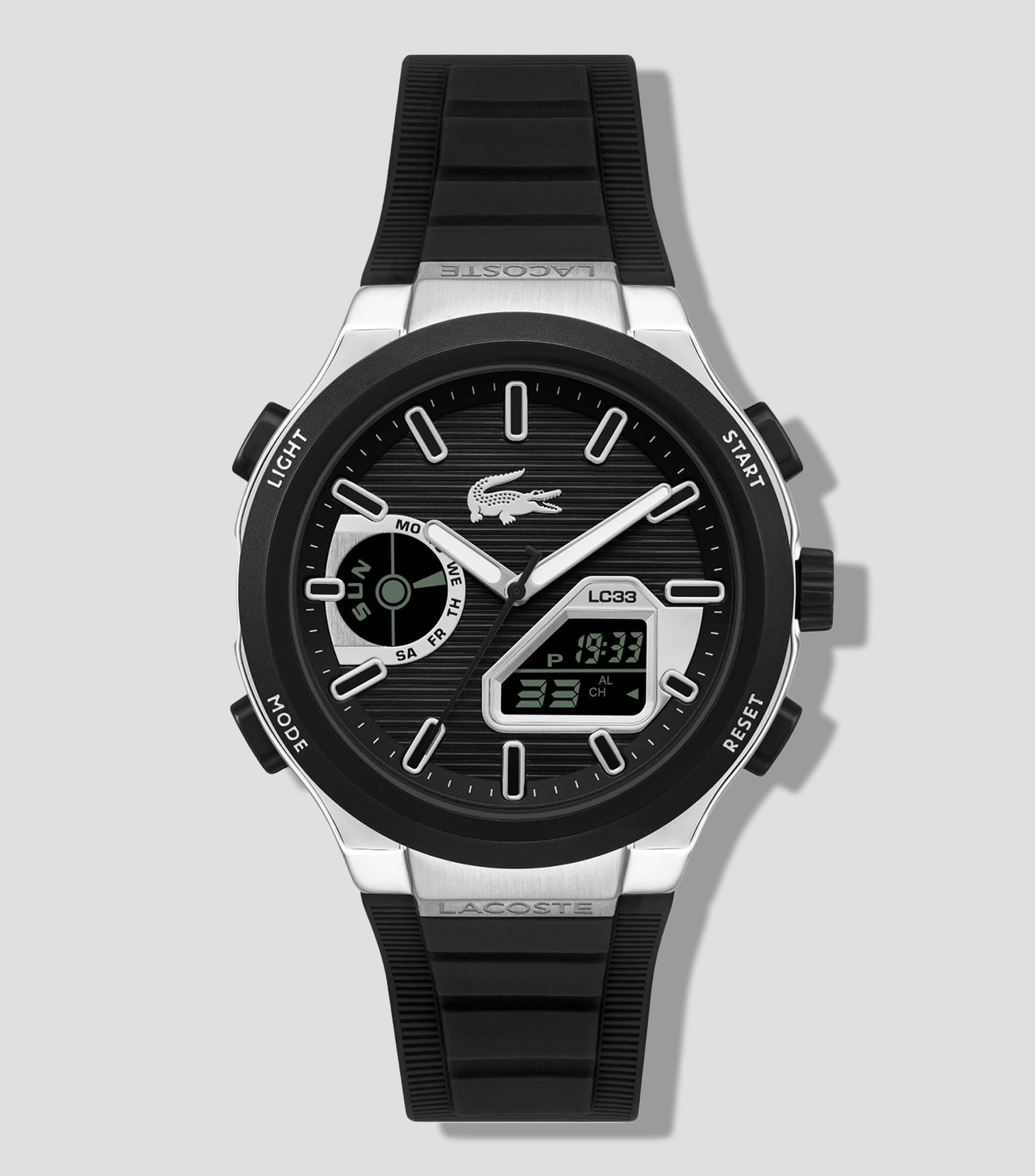 Reloj para Hombre LC33 deportivo, Negro
