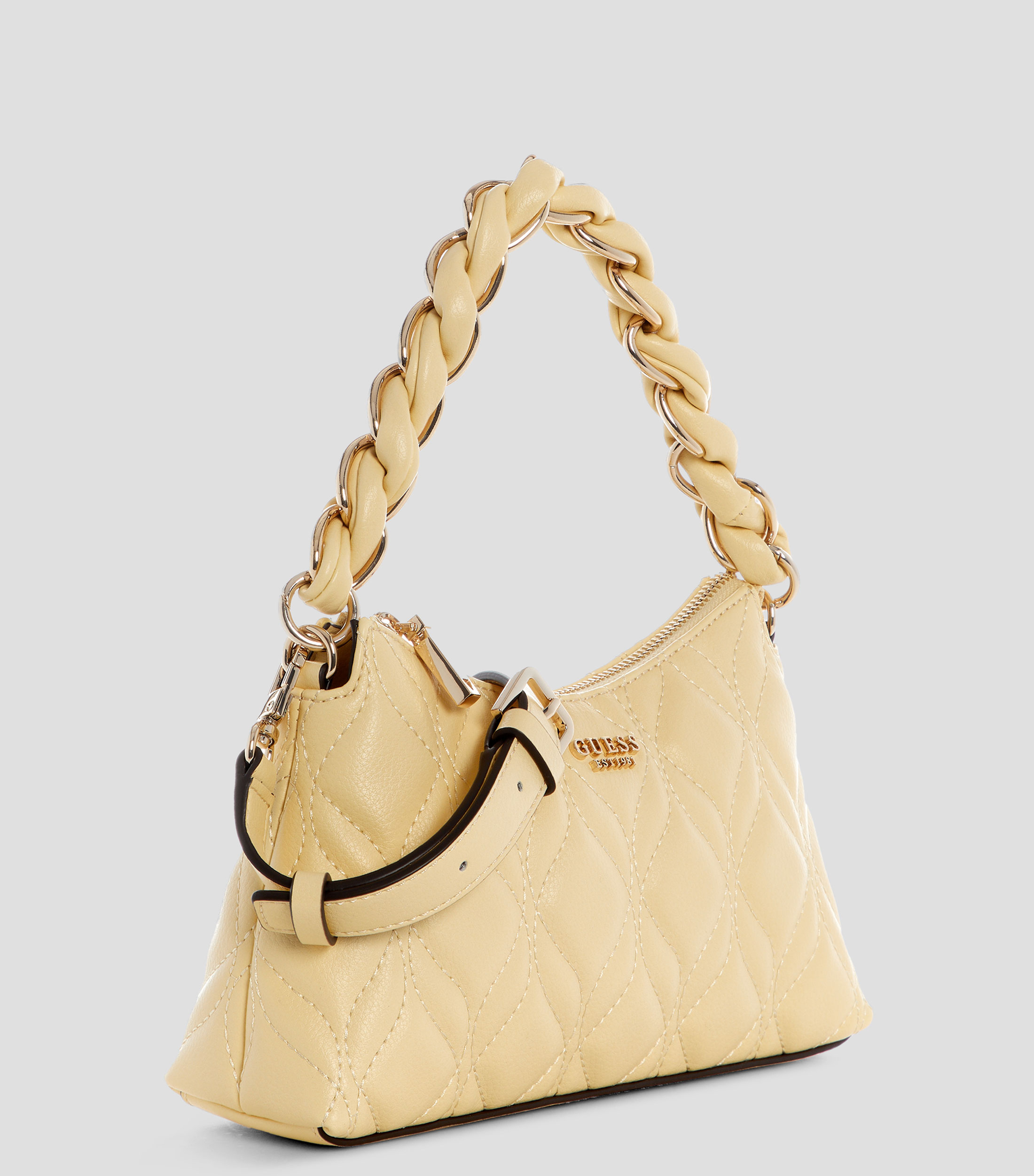 Bolsa shoulder amarillo Maxine Mini lisa Mujer
