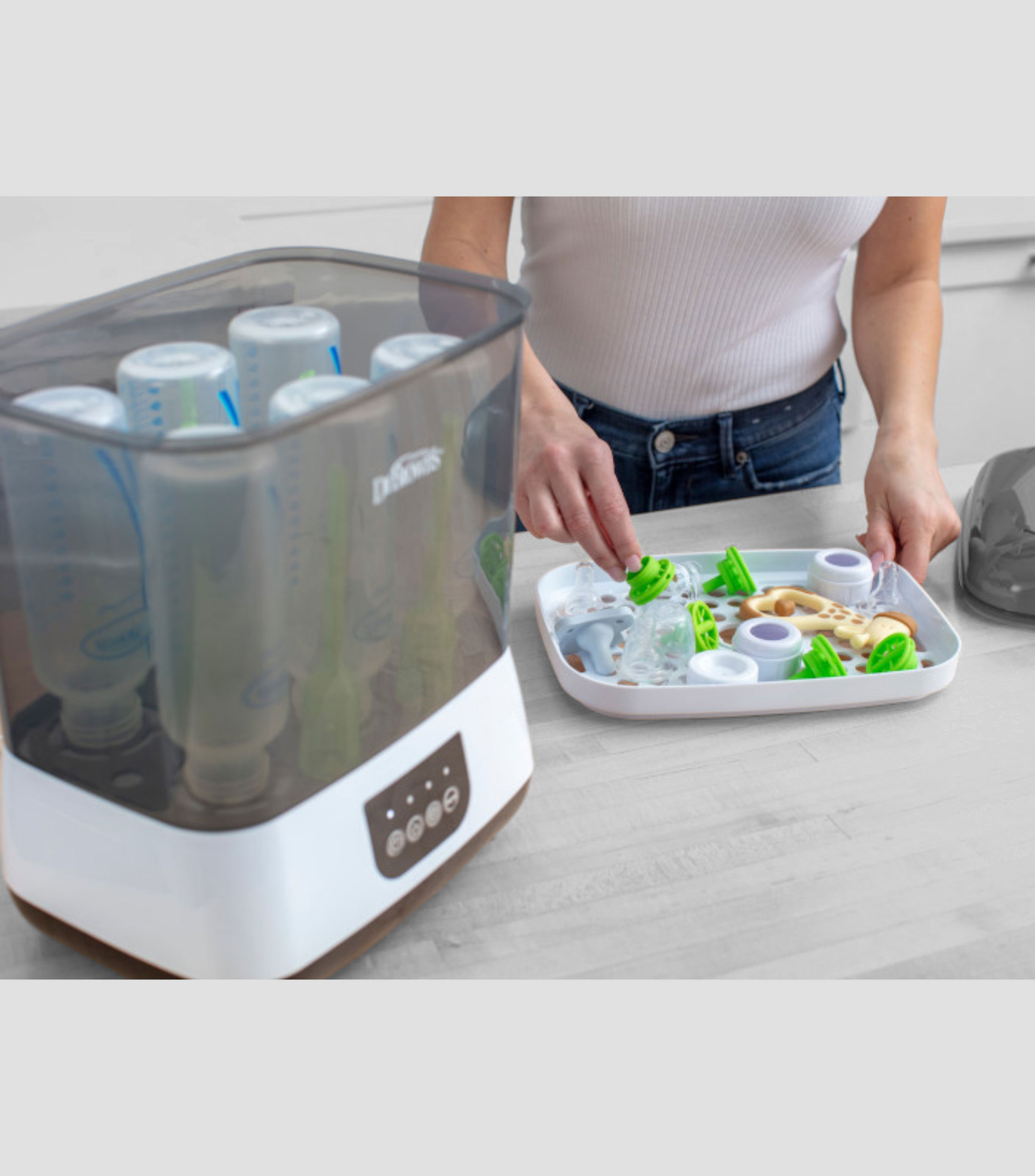 Esterilizador eléctrico de biberones