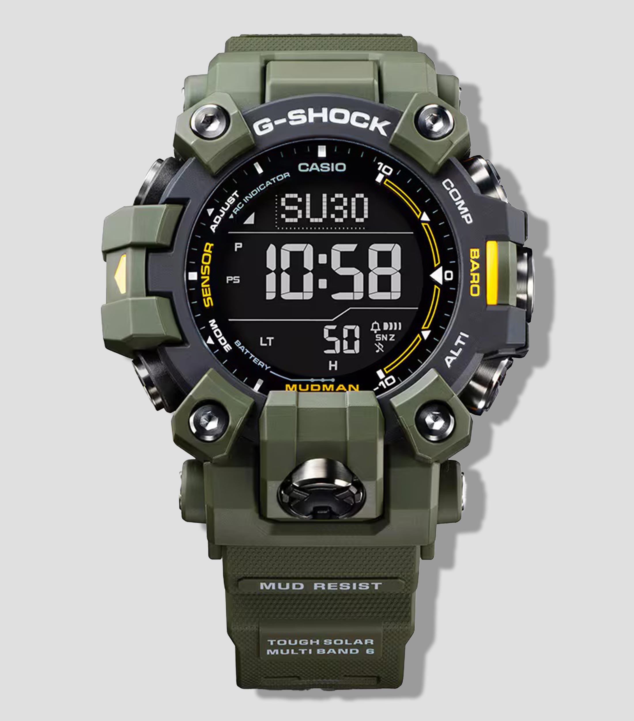 Reloj para Hombre G Shock Mudman Master of G Deportivo, Gris, Azul marino