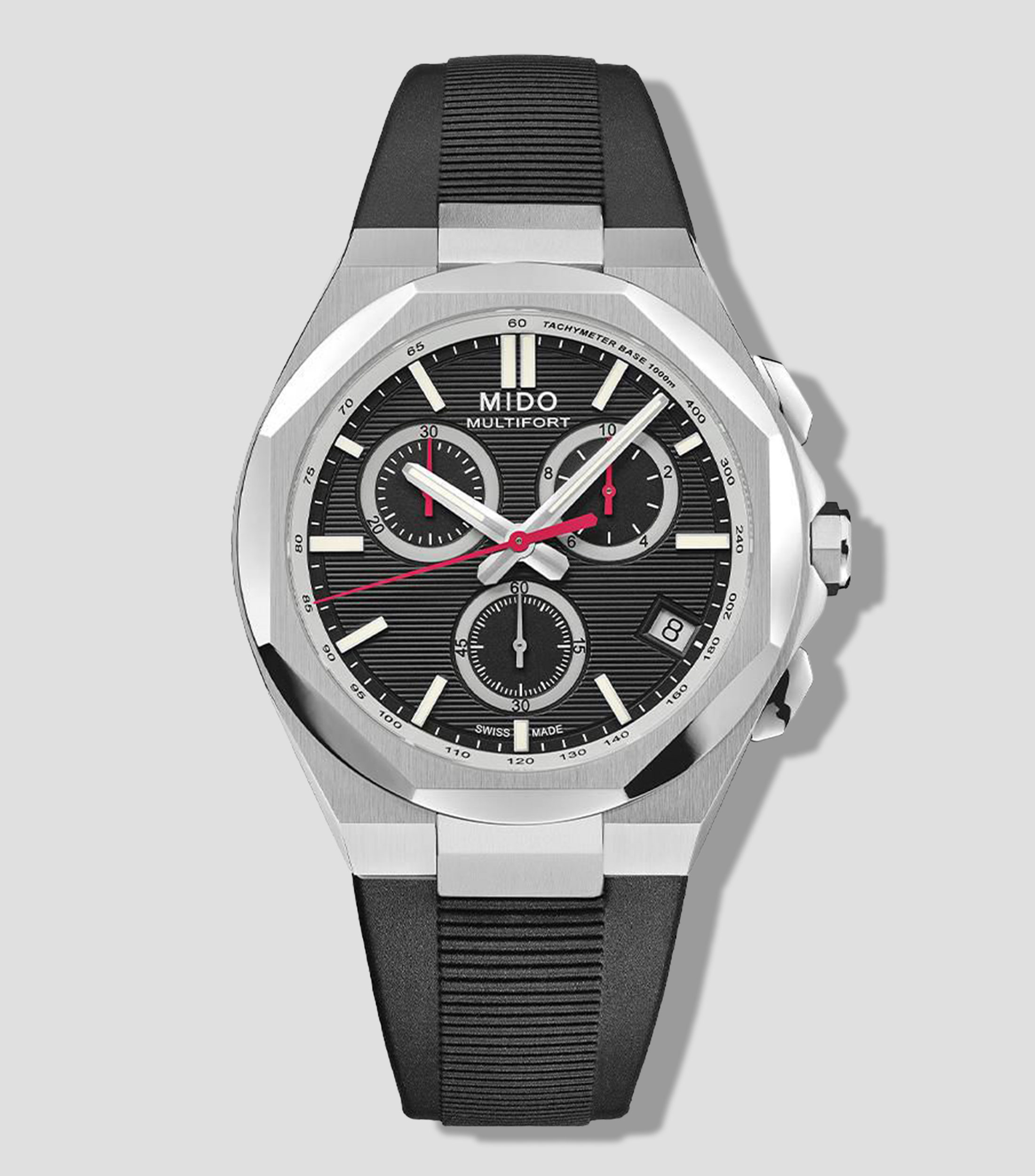 Reloj para Hombre Multifort 8 Chronograph Quartz casual plateado