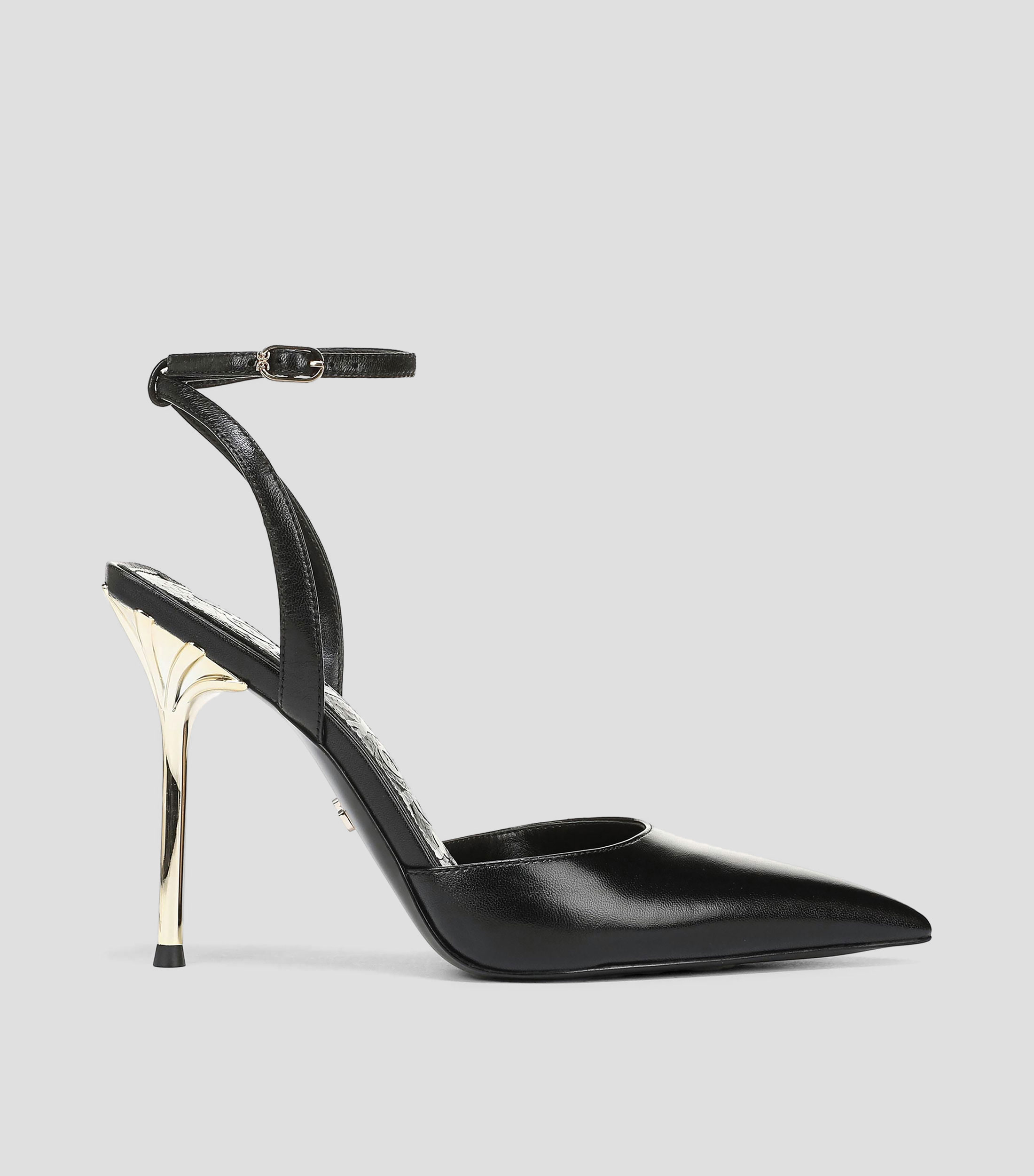 Zapatillas con tacón alto de aguja Mujer