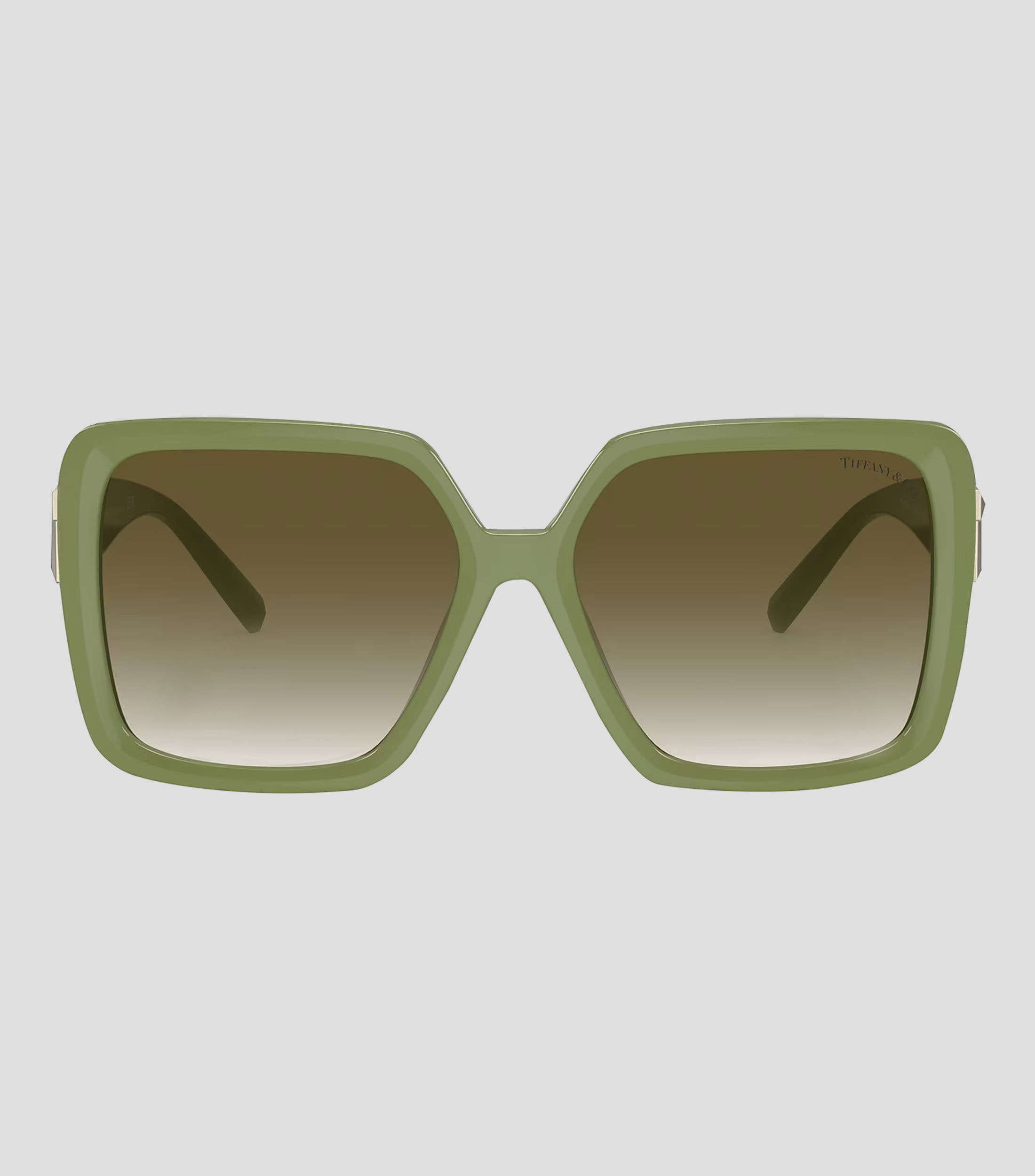 Lentes de sol Cuadrados Caqui Mujer