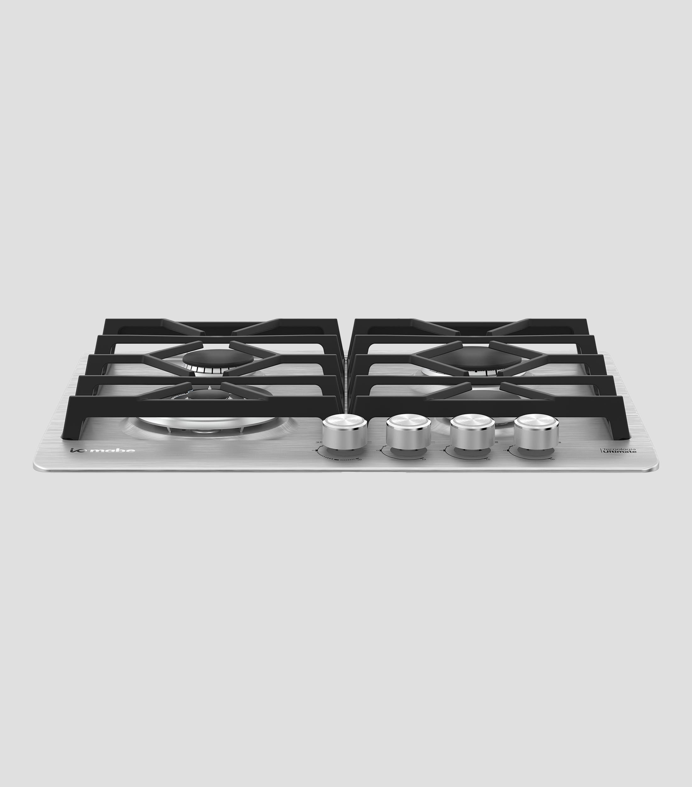 Parrilla de Gas LP PIO64KRTI0 4 quemadores en Acero Inoxidable