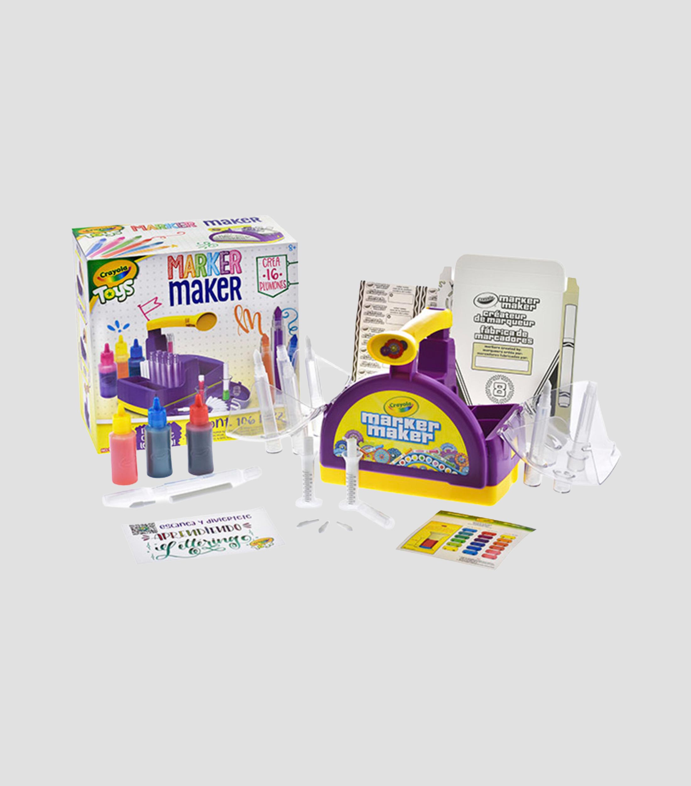 Fábrica de Plumones Marker Maker 26 Piezas