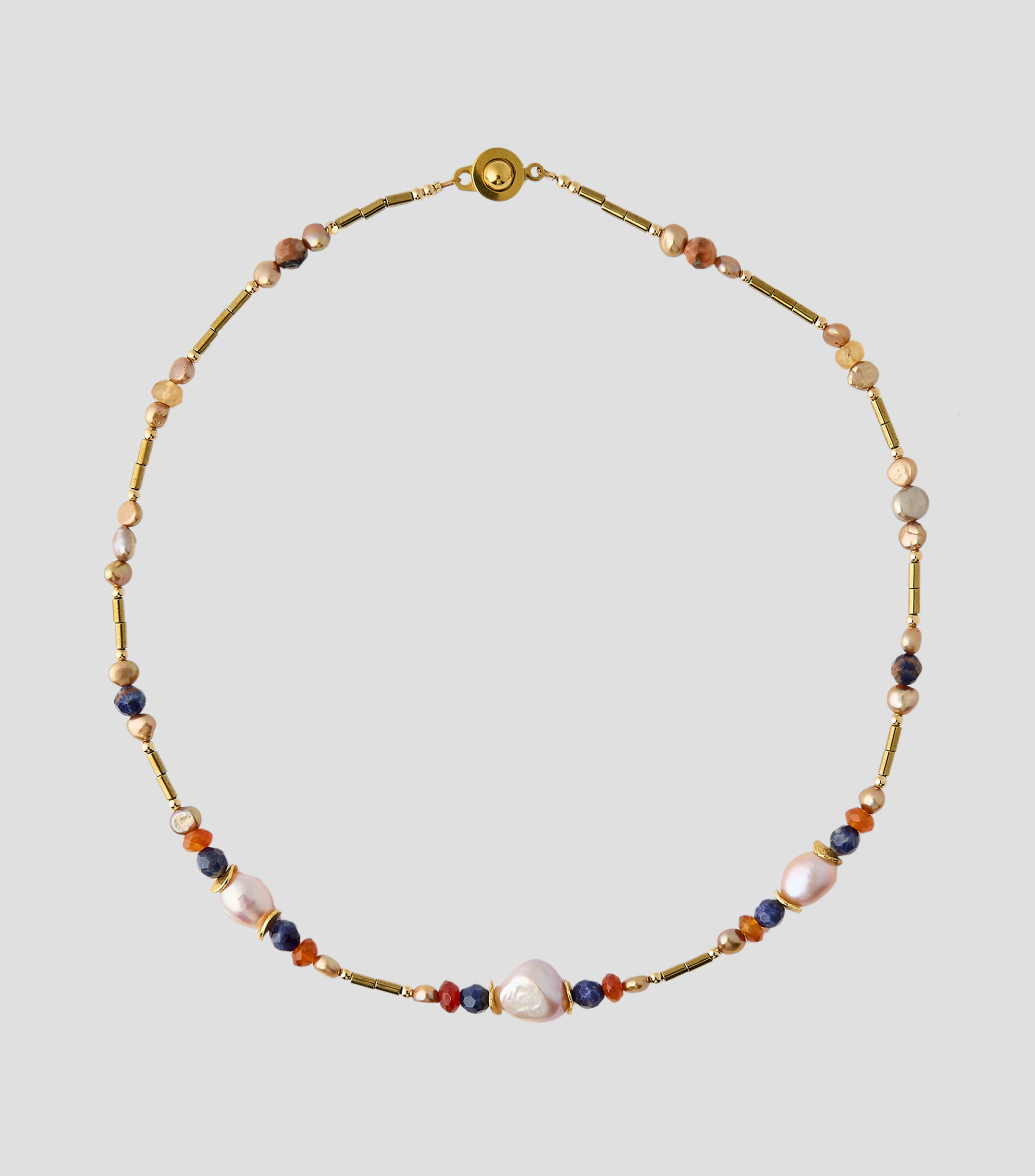 Collar con perlas Mujer
