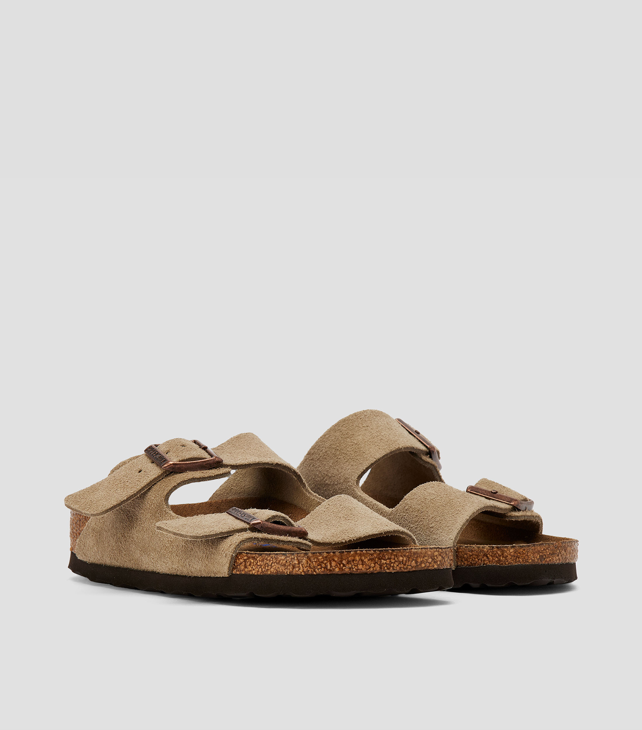 Sandalias planas Arizona en piel Mujer