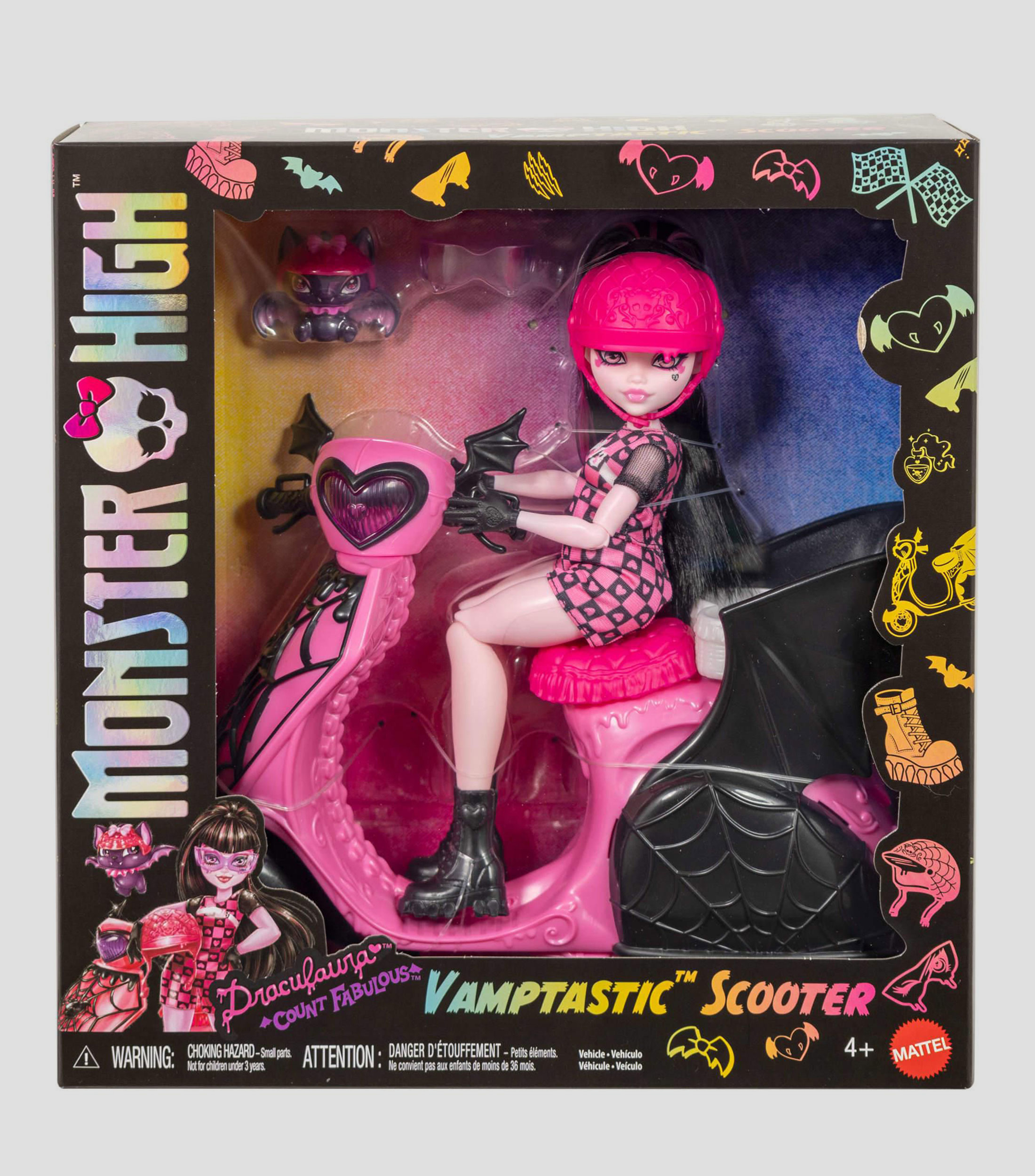 Muñeca Draculaura Scoooter